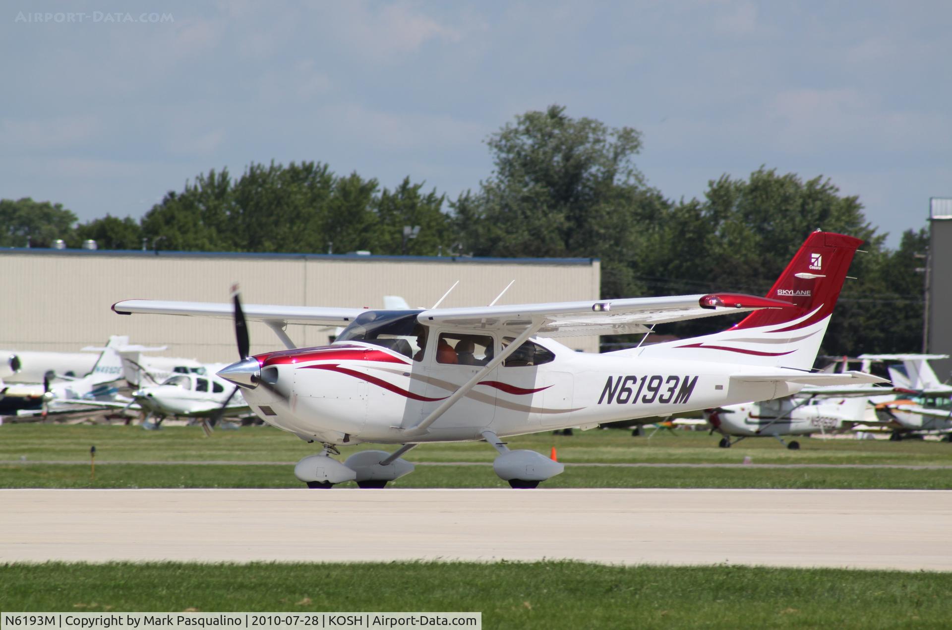 N6193M, 2008 Cessna 182T Skylane C/N 18282058, Cessna 182T