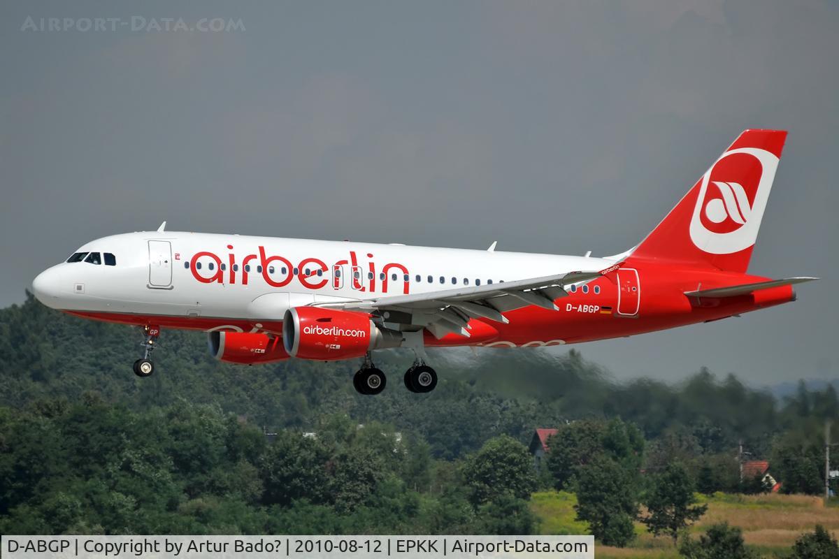 D-ABGP, 2008 Airbus A319-112 C/N 3728, Air Berlin