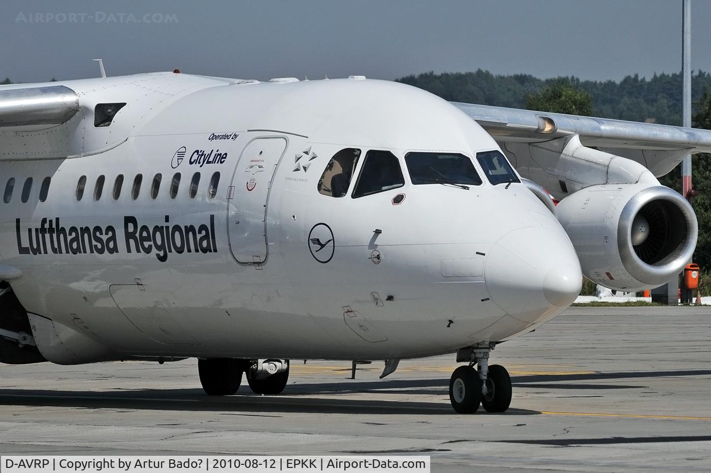 D-AVRP, 1997 British Aerospace Avro 146-RJ85 C/N E.2303, Lufthansa Regional