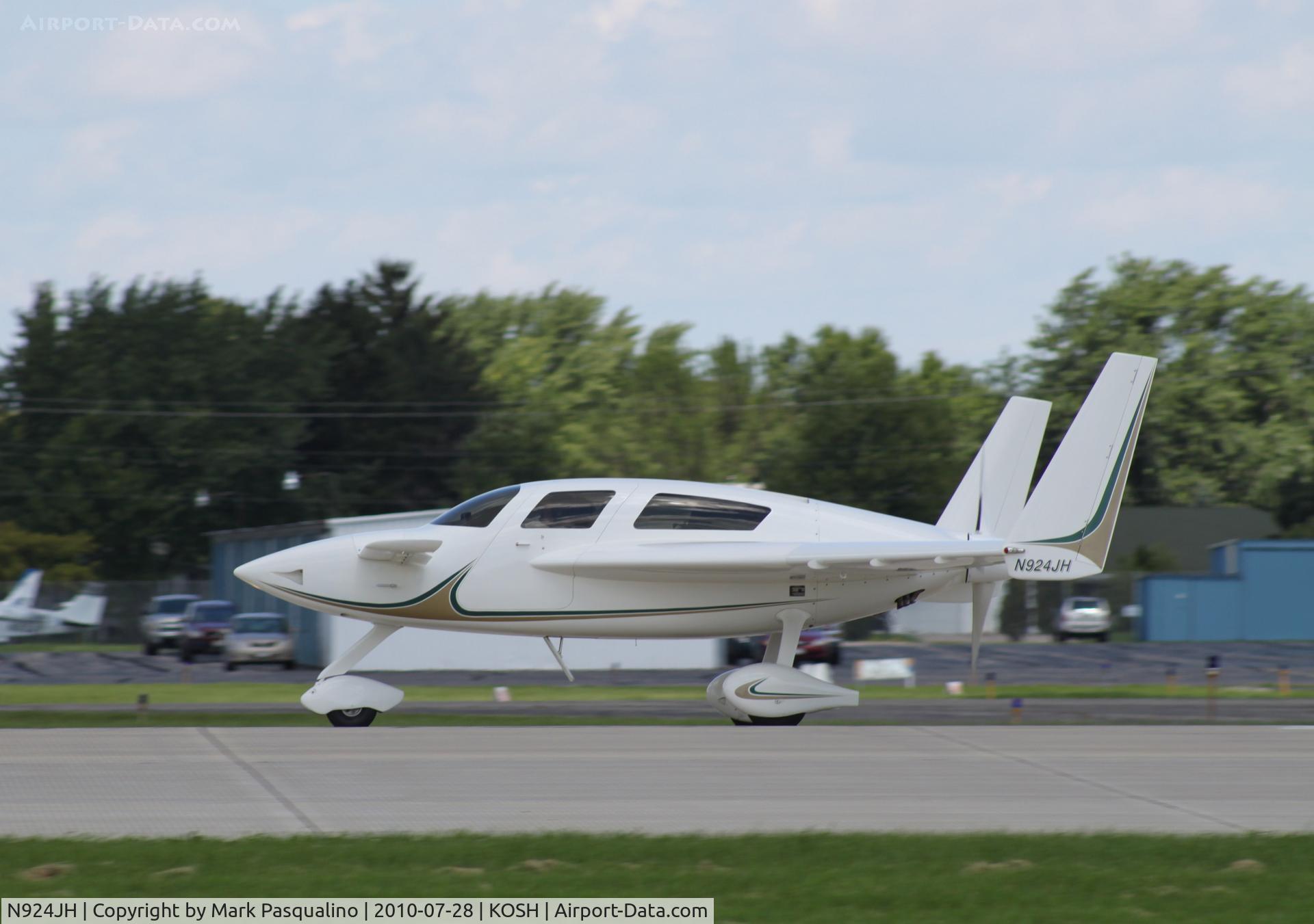 N924JH, 2007 Velocity Velocity XL-5 C/N 3FX034, Velocity XL-5