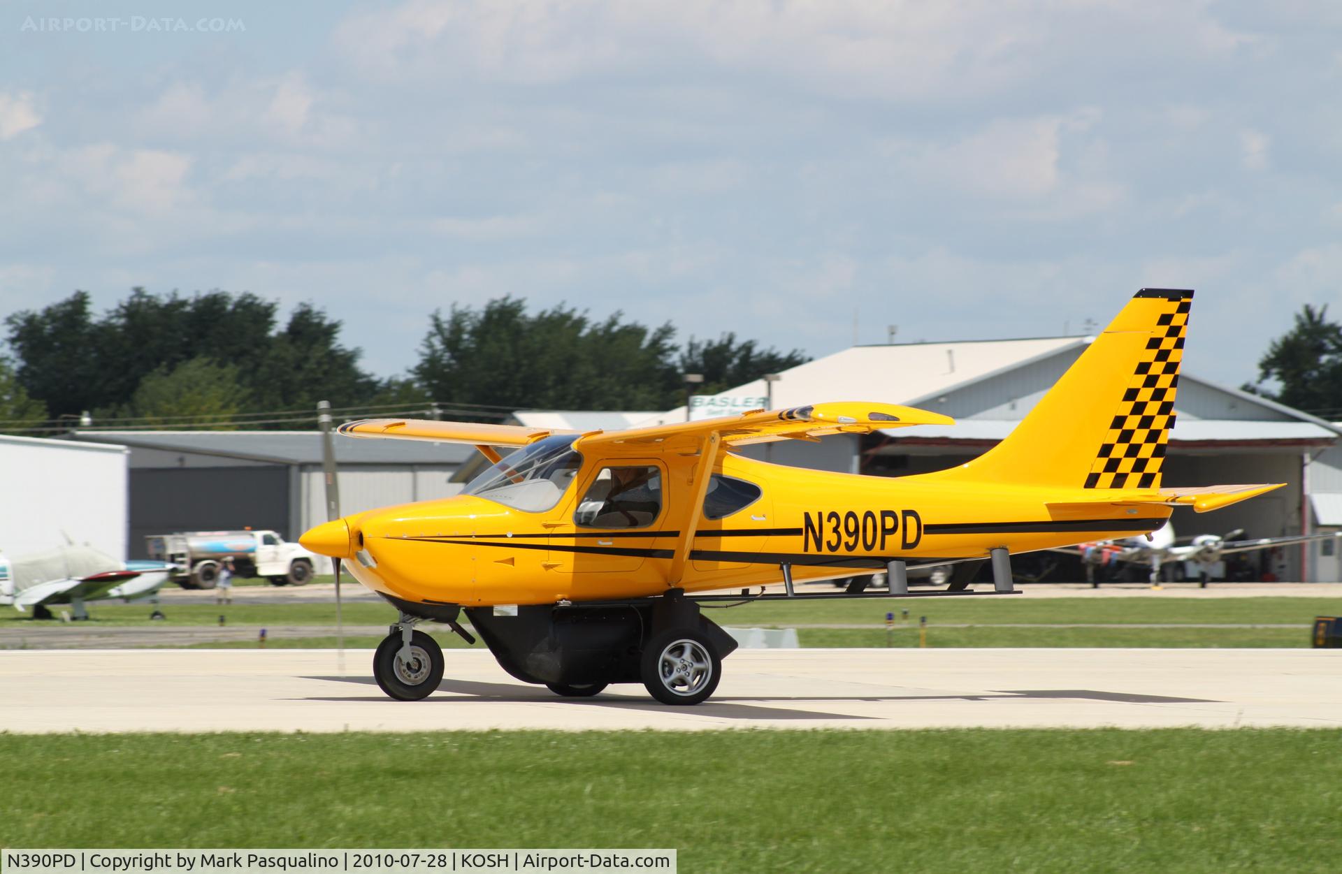 N390PD, Glasair GS-2 Sportsman C/N 7321, Sportsman GS-2