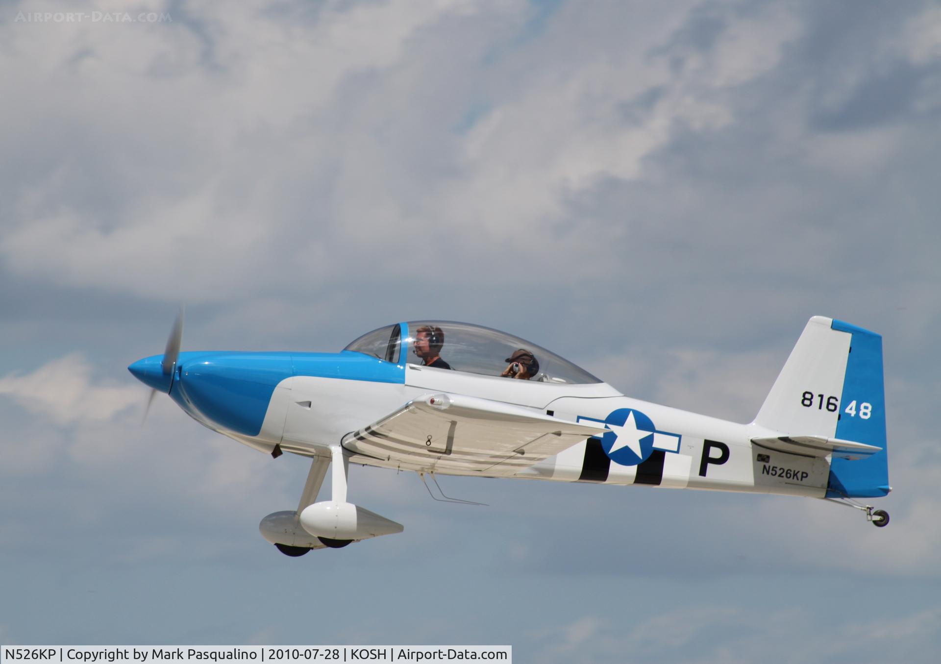 N526KP, 2007 Vans RV-8 C/N 81648, RV-8