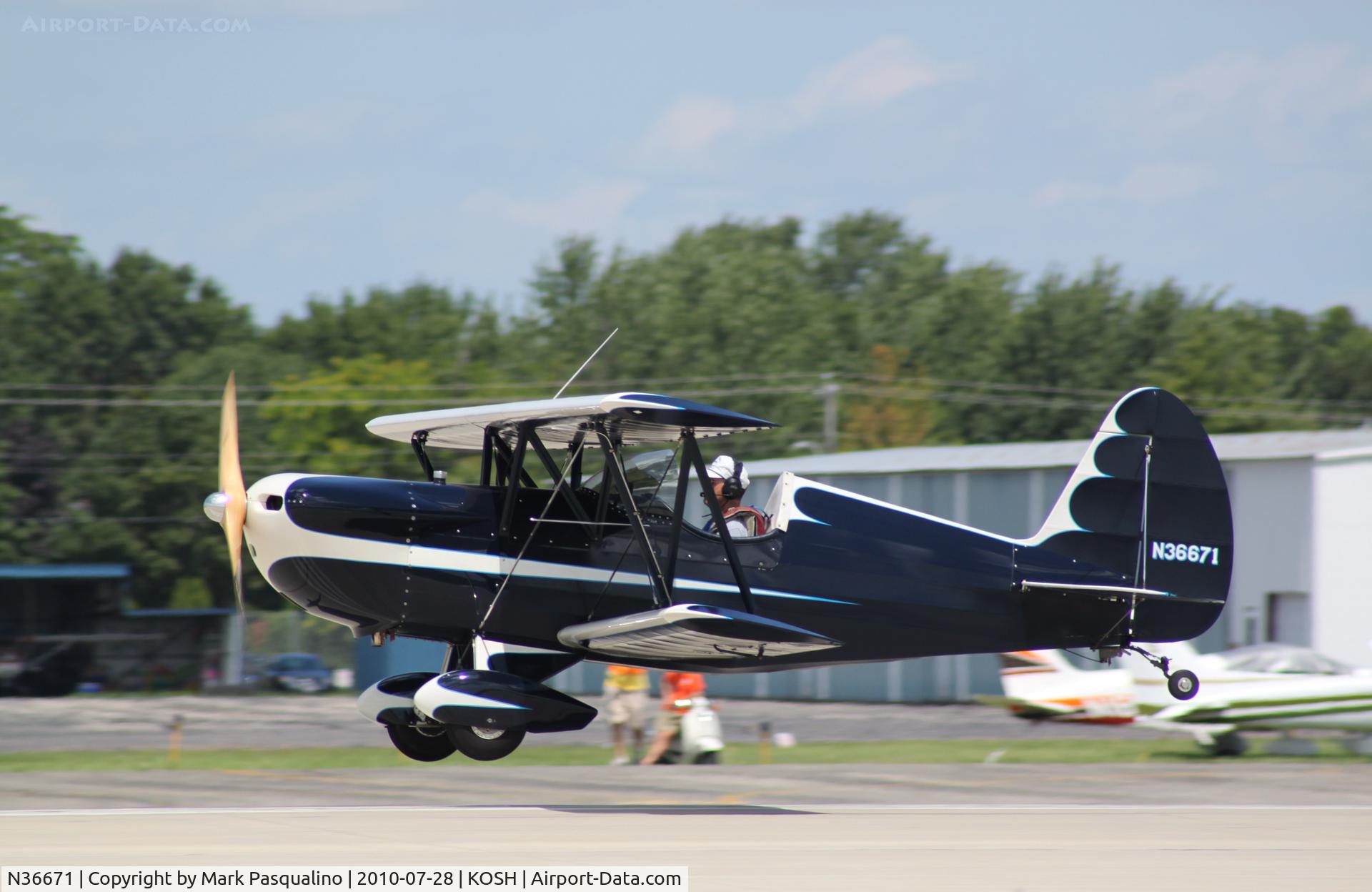 N36671, 1973 EAA Biplane Model P C/N 002, EAA Biplane Mod P