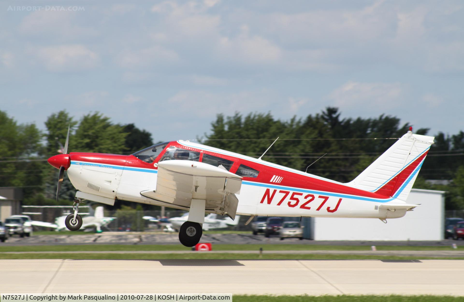 N7527J, 1968 Piper PA-28R-180 Cherokee Arrow C/N 28R-30898, Piper PA-28R-180