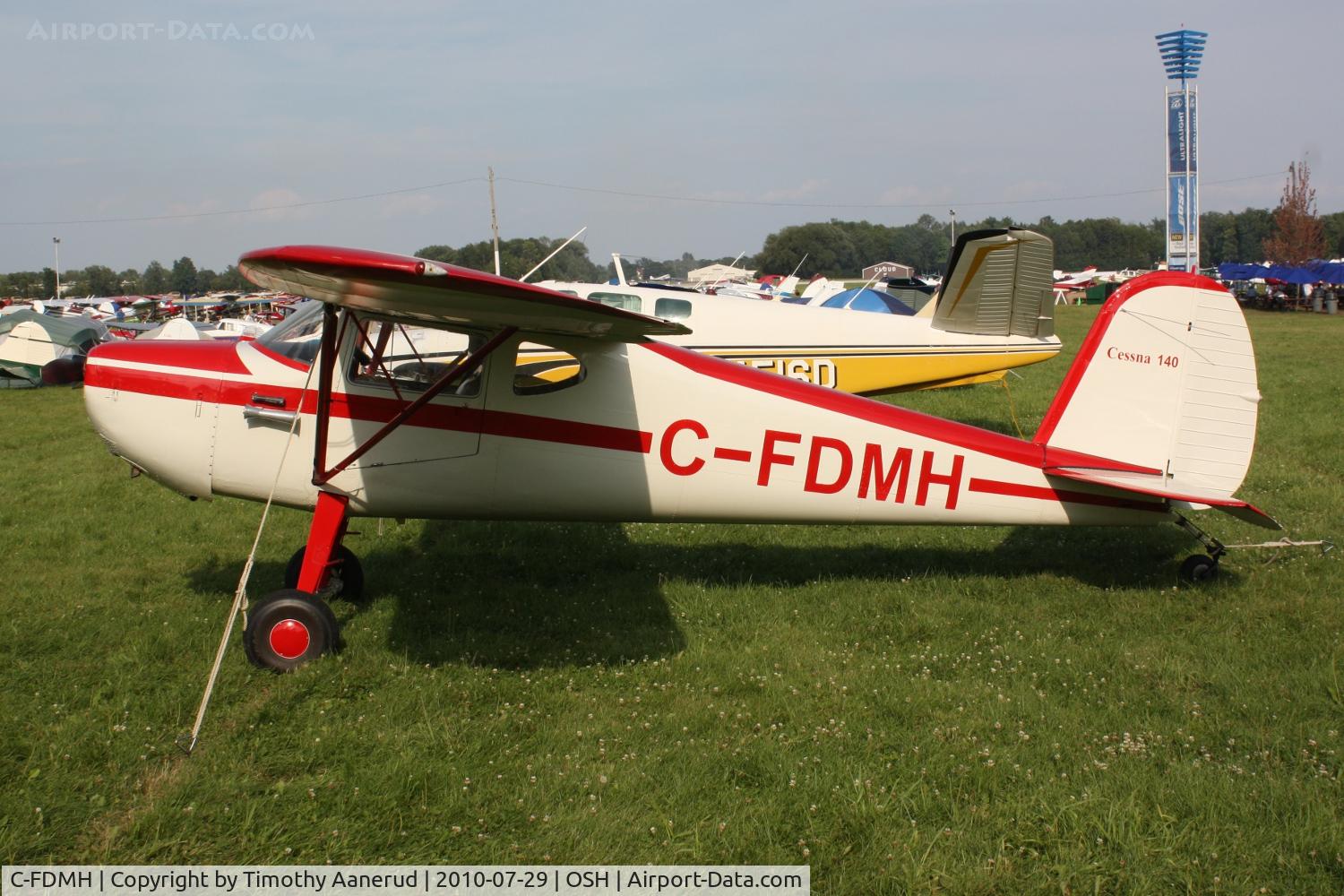 C-FDMH, 1946 Cessna 140 C/N 8212, 1946 Cessna 140, c/n: 8212