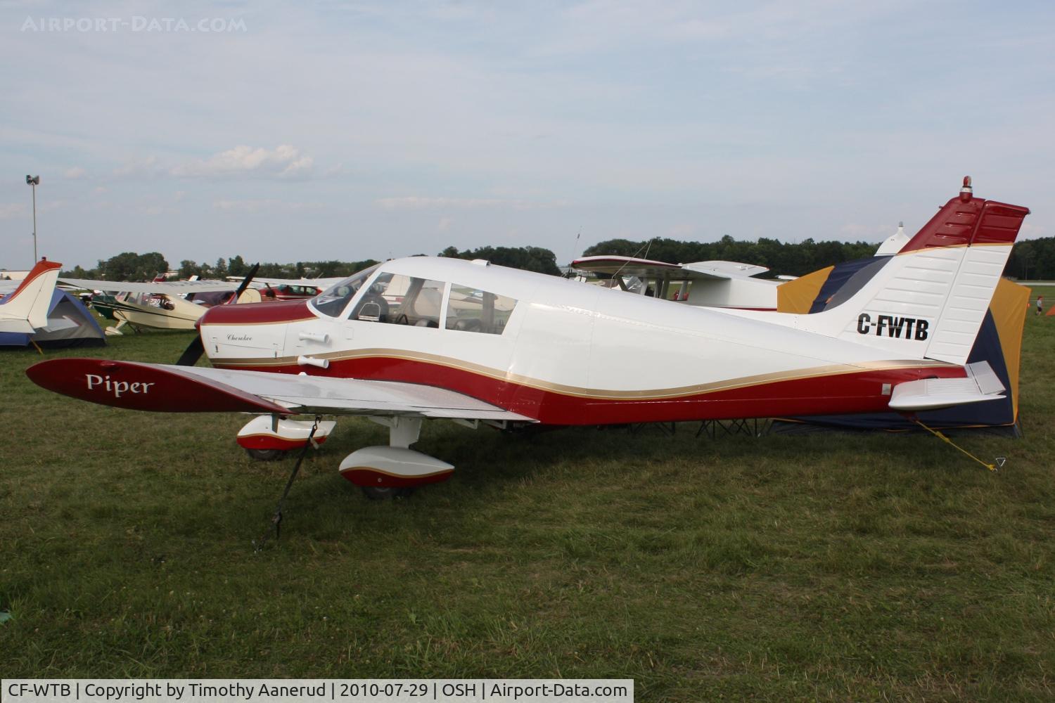 CF-WTB, 1968 Piper PA-28-140 Cherokee C/N 28-24259, 1968 Piper PA-28-140, c/n: 28-24259