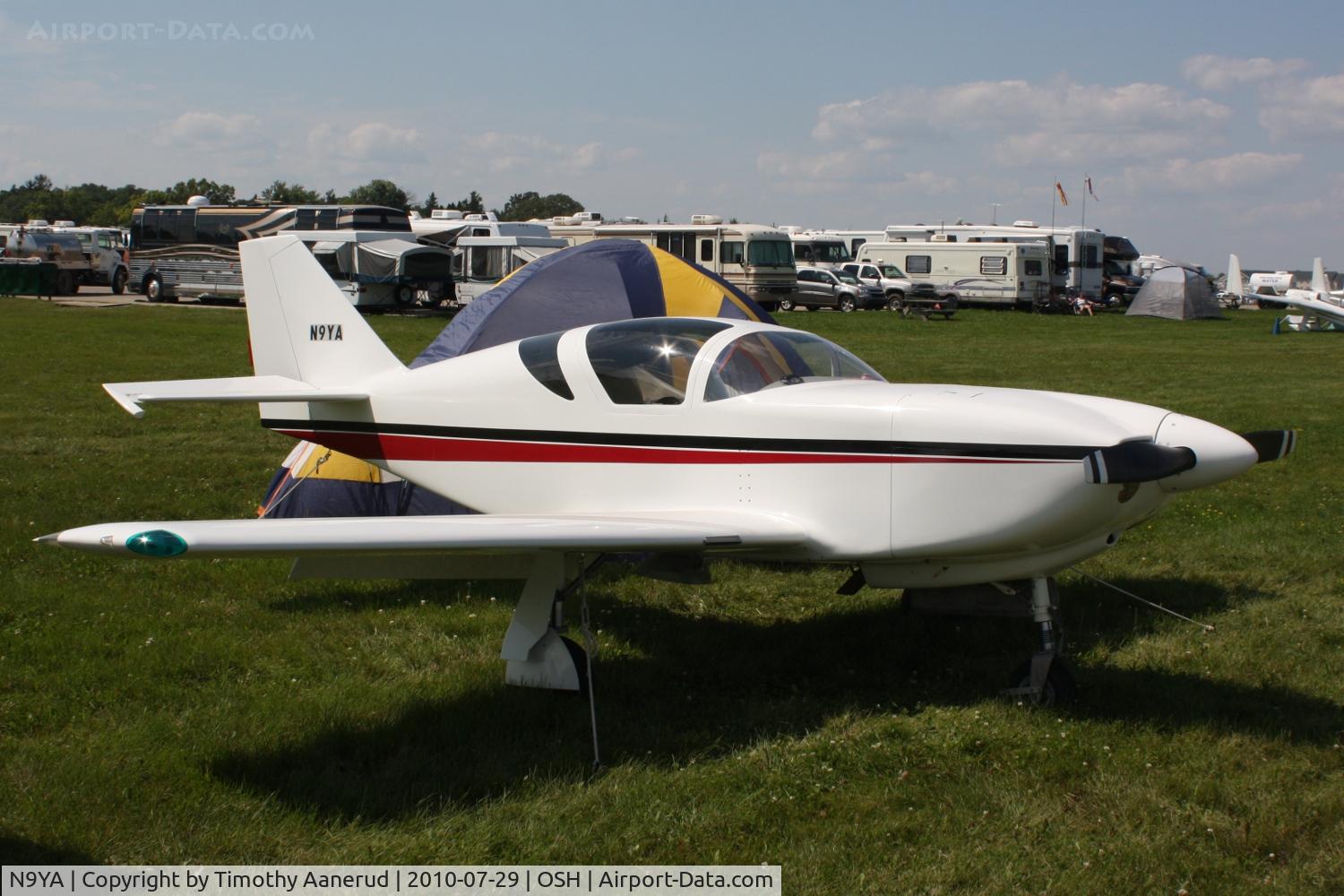 N9YA, Glasair Glastar CS-1 C/N 582R, GLASAIR, c/n: 582R