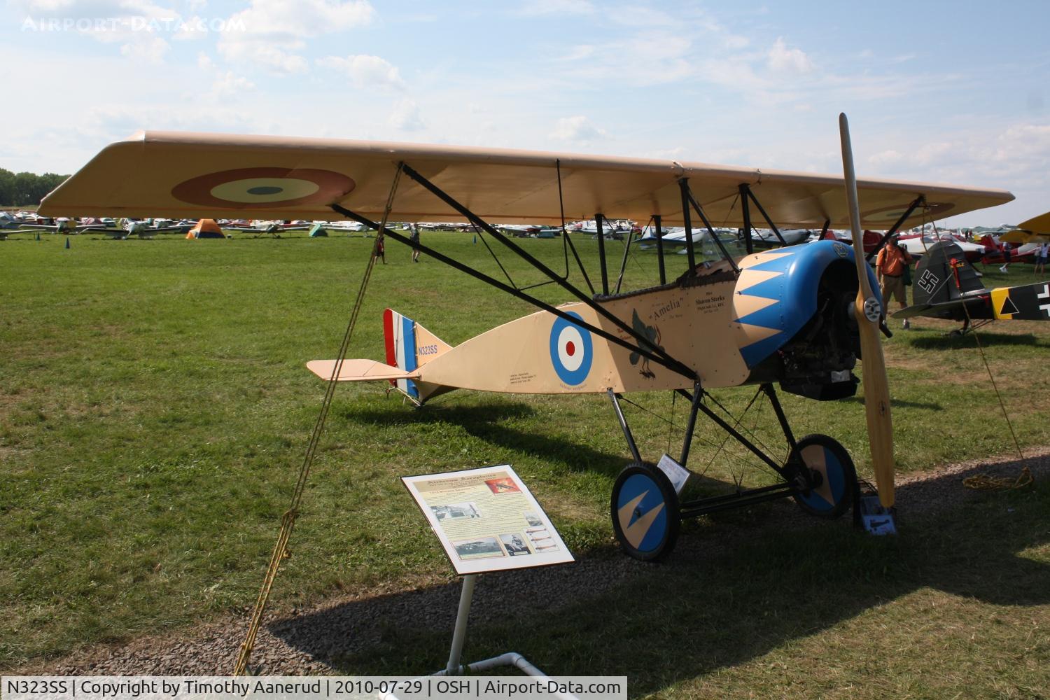 N323SS, 2007 Morane-Saulnier L Replica C/N 001, 2007 MORANE SAULNIER L, c/n: 001
