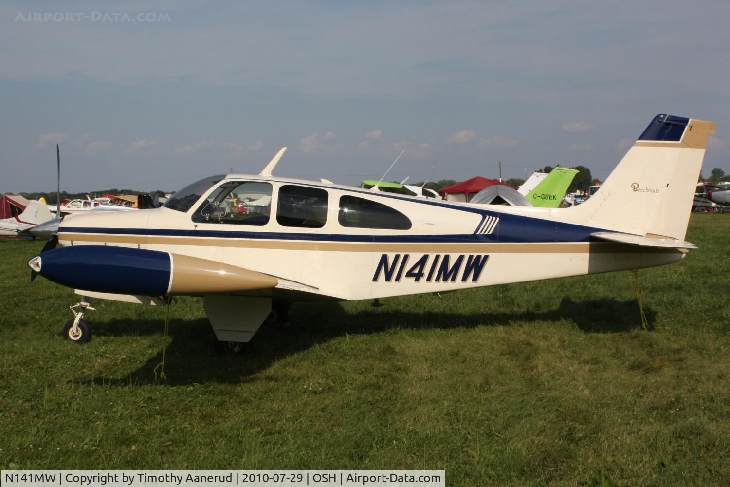 N141MW, 1966 Beech 35-C33 Debonair C/N CD-1020, 1966 Beech 35-C33, c/n: CD-1020