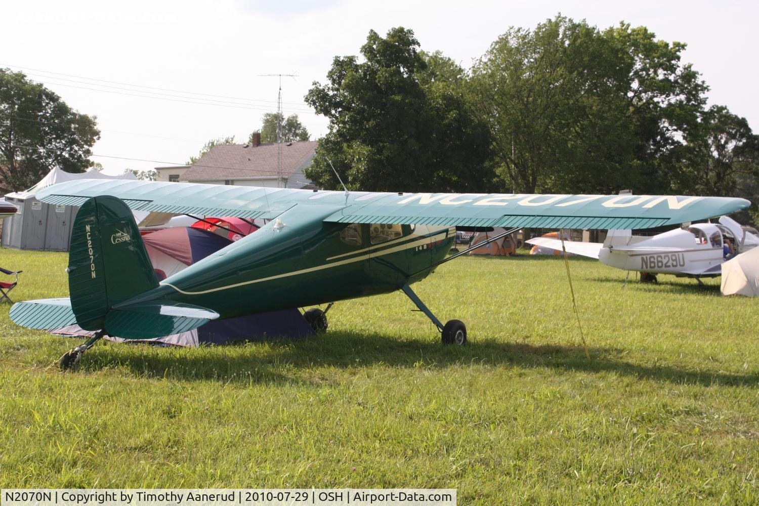 N2070N, 1947 Cessna 140 C/N 12306, 1947 Cessna 140, c/n: 12306