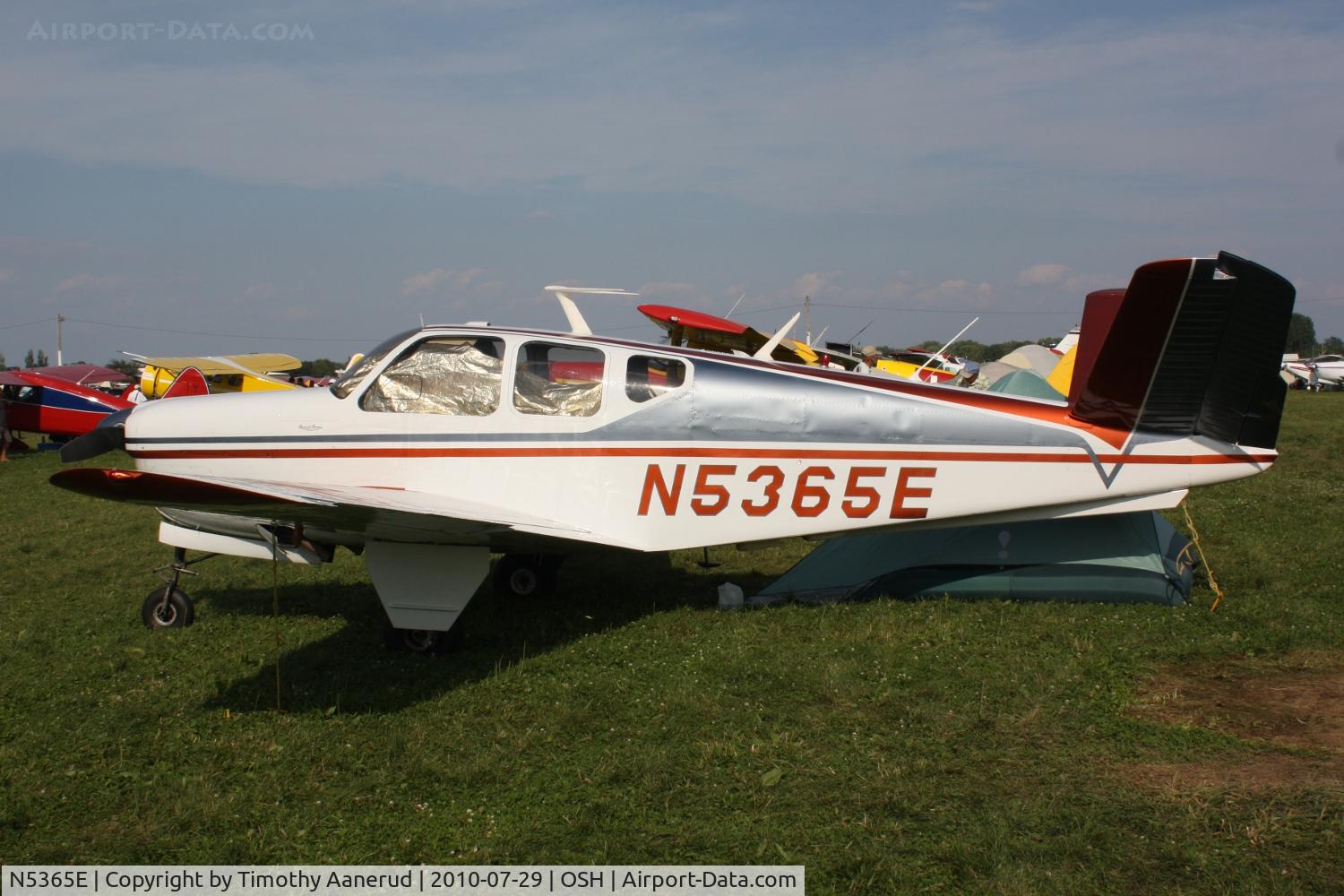 N5365E, 1959 Beech K35 Bonanza C/N D-5854, 1959 Beech K35, c/n: D-5854