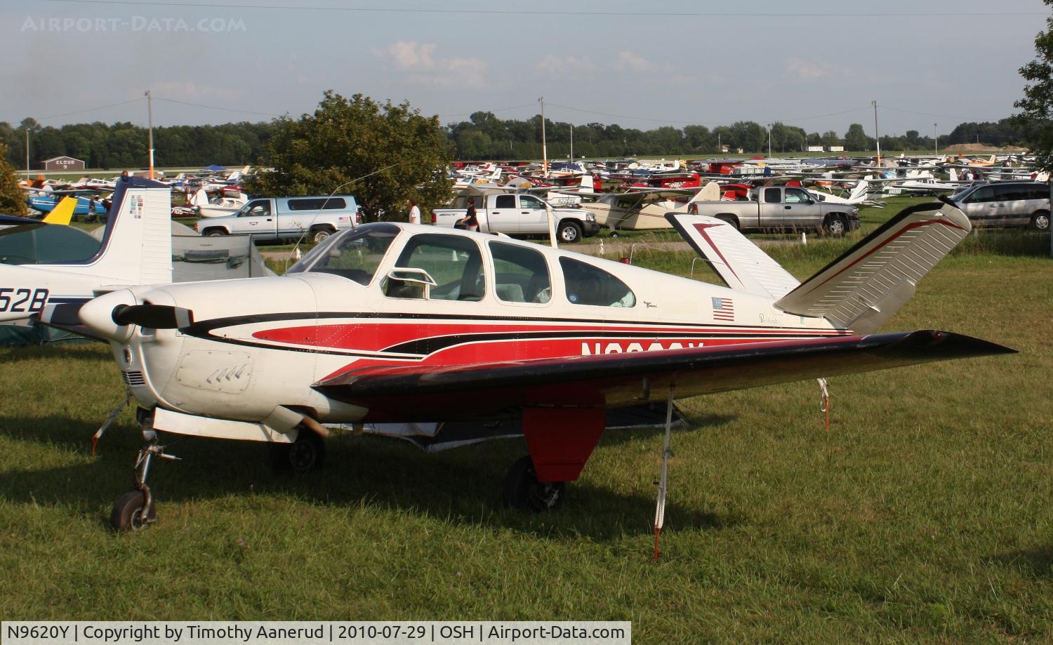 N9620Y, 1962 Beech P35 Bonanza C/N D-7055, 1962 Beech P35, c/n: D-7055