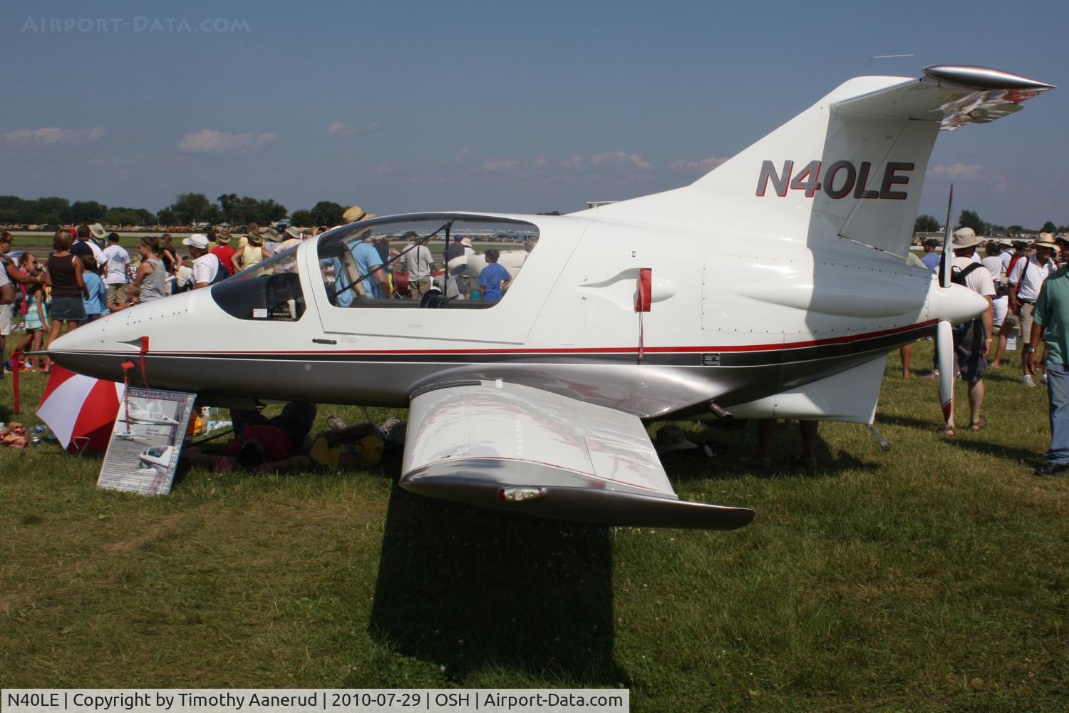 N40LE, Prescott Aeronautical Pusher C/N 032, PRESCOTT PUSHER, c/n: 32