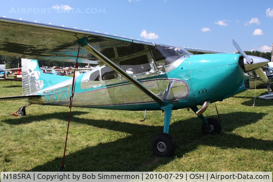 N185RA, Cessna 185 Skywagon C/N 185-1209, Airventure 2010 - Oshkosh, Wisconsin