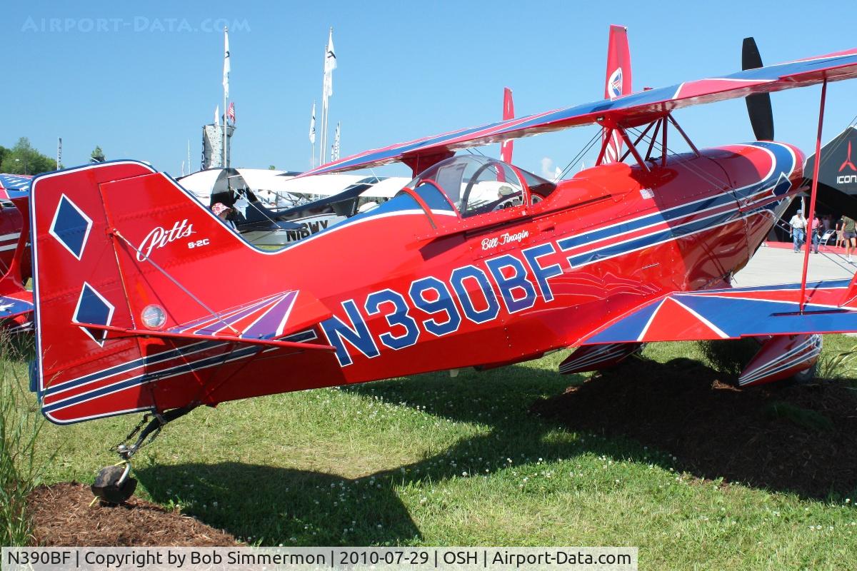 N390BF, Aviat Pitts S-2C Special C/N 6086, Airventure 2010 - Oshkosh, Wisconsin