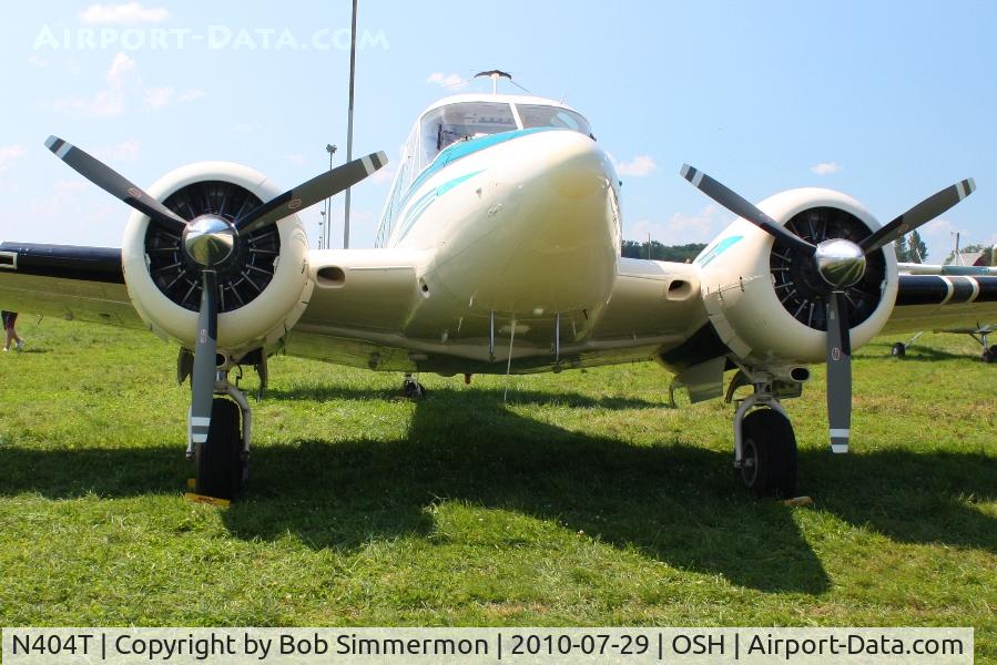 N404T, 1959 Beech E18S-9700 Twin Beech C/N BA-432, Airventure 2010 - Oshkosh, Wisconsin