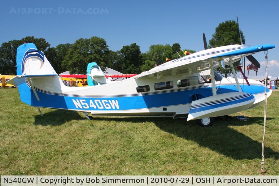 N540GW, 1954 SCAN 30 (G-44A Widgeon) C/N 3, Airventure 2010 - Oshkosh, Wisconsin