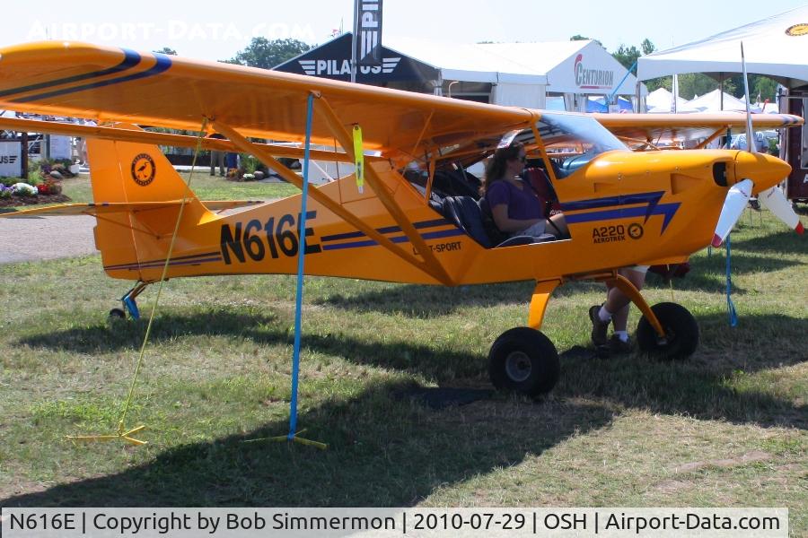 N616E, 2008 Aeropro Eurofox LSA 2K C/N 26508, Airventure 2010 - Oshkosh, Wisconsin