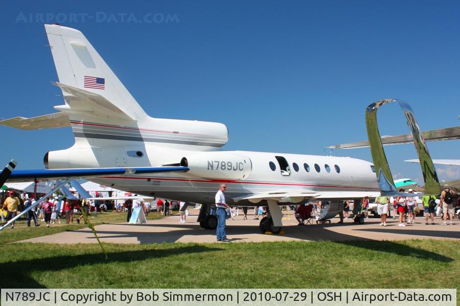 N789JC, 1982 Dassault Falcon 50 C/N 66, Airventure 2010 - Oshkosh, Wisconsin
