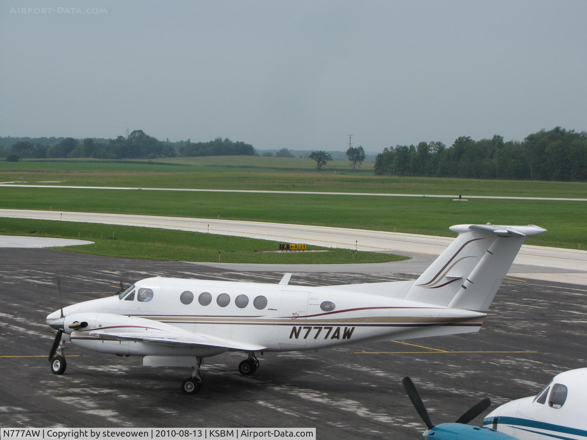 N777AW, 1979 Beech 200 C/N BB-536, Taken during the PGA Tour @KSBM WI USA