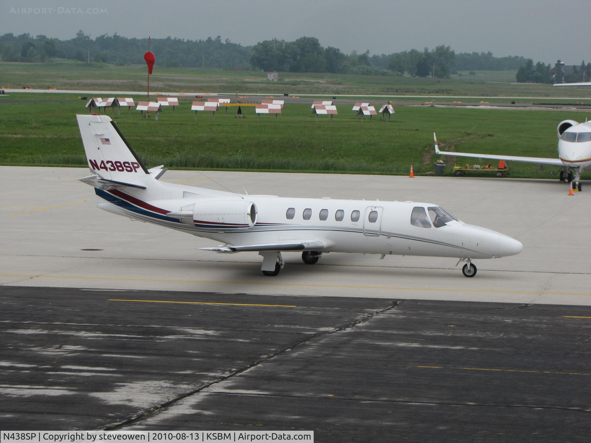 N438SP, Cessna 550 C/N 550-1026, Taken at KSBM During the PGA Tour
