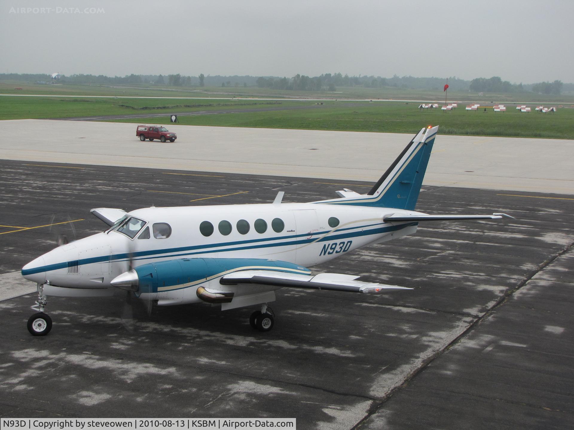 N93D, 1977 Beech B100 King Air King Air C/N BE-23, Taken @KSBM during the PGA Tour