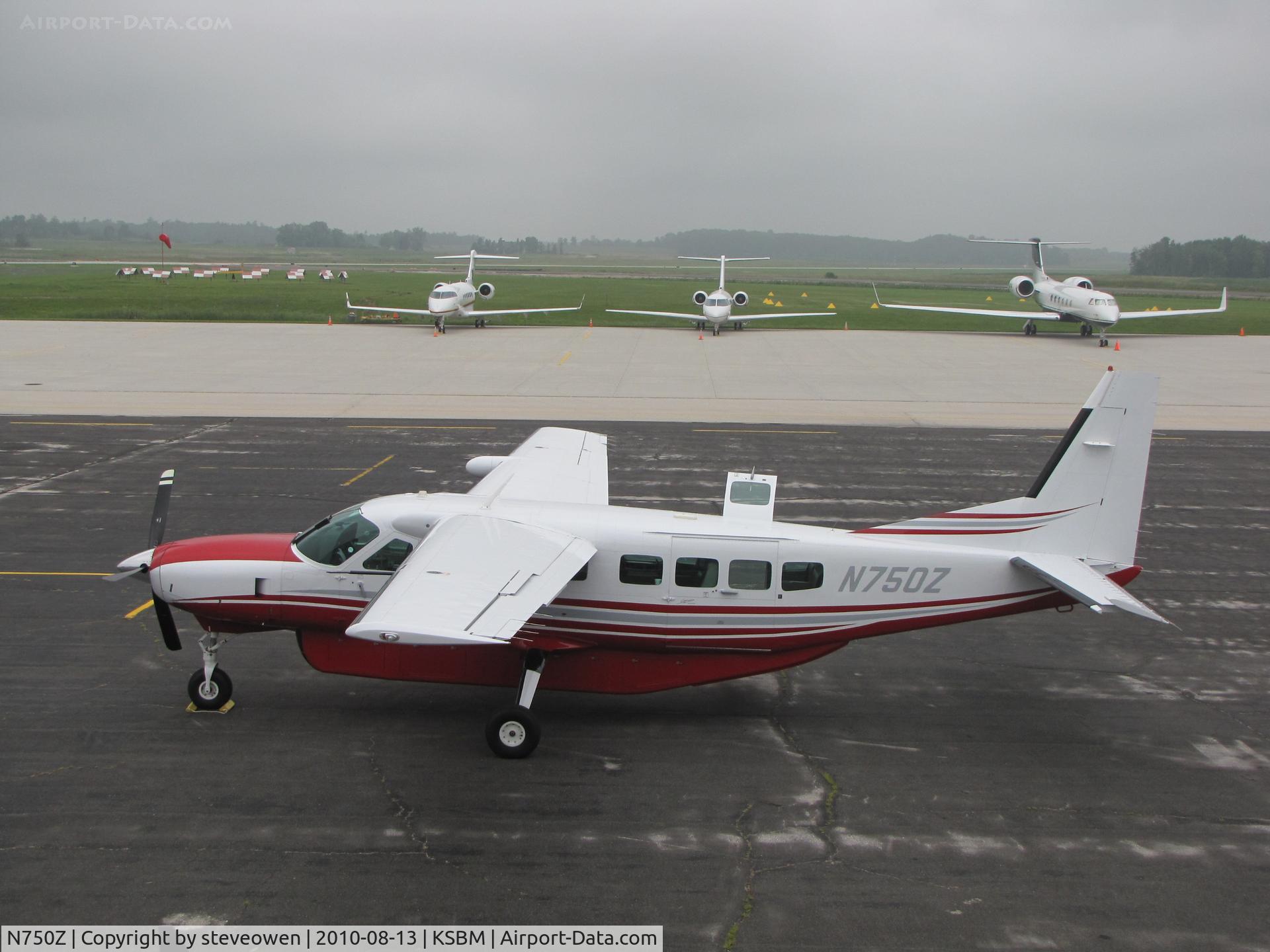 N750Z, 2004 Cessna 208B Grand Caravan C/N 208B1054, @KSBM during the PGA Tour
