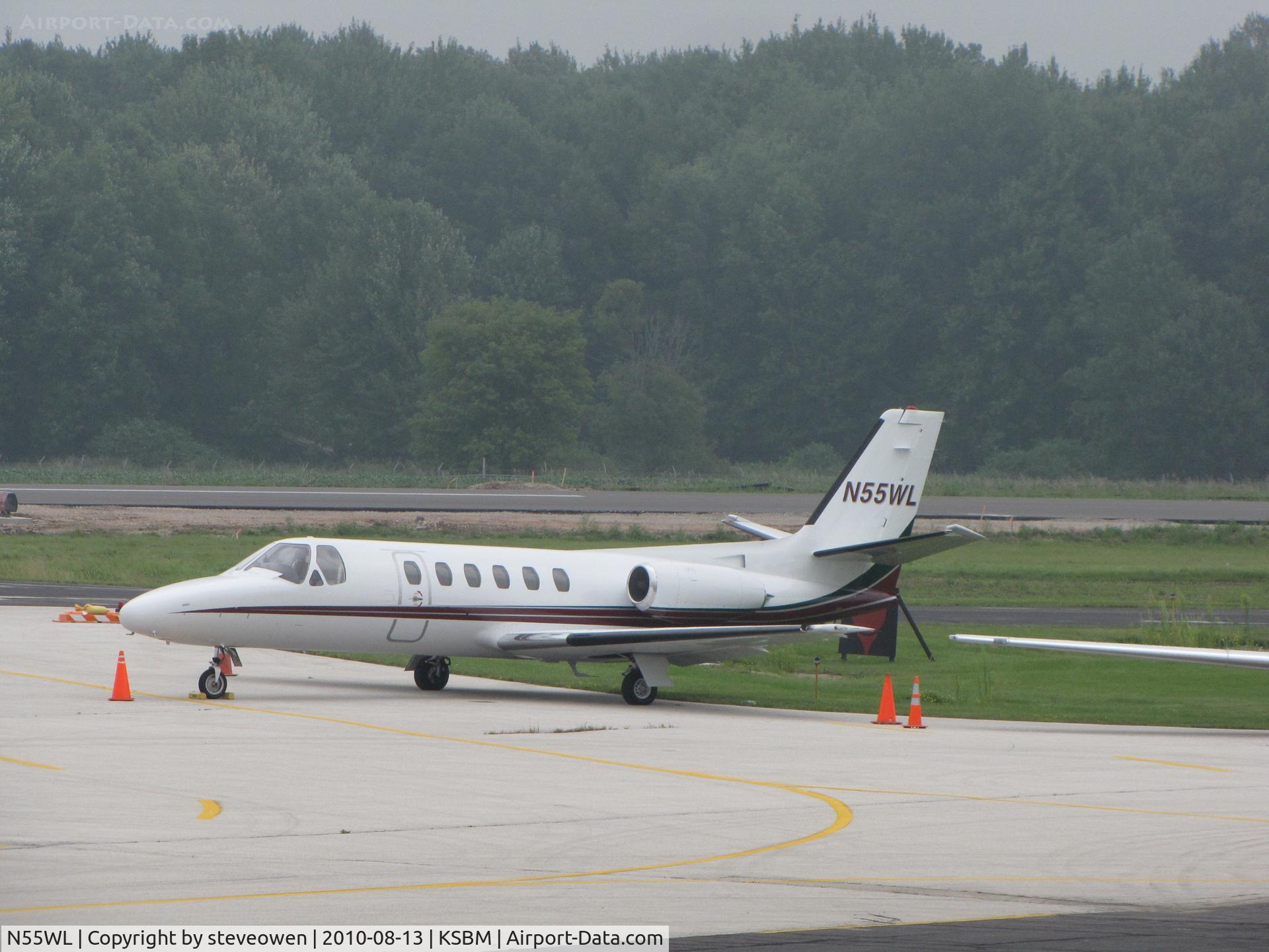 N55WL, 1980 Cessna 550 C/N 550-0140, @ KSBM During PGA Tour