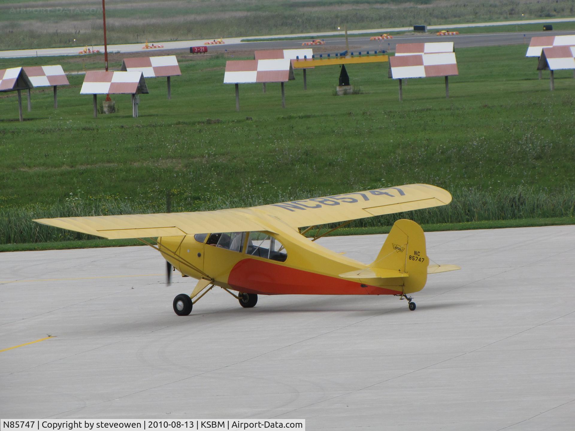 N85747, 1946 Aeronca 7AC Champion C/N 7AC-4496, Aeronca @KSBM