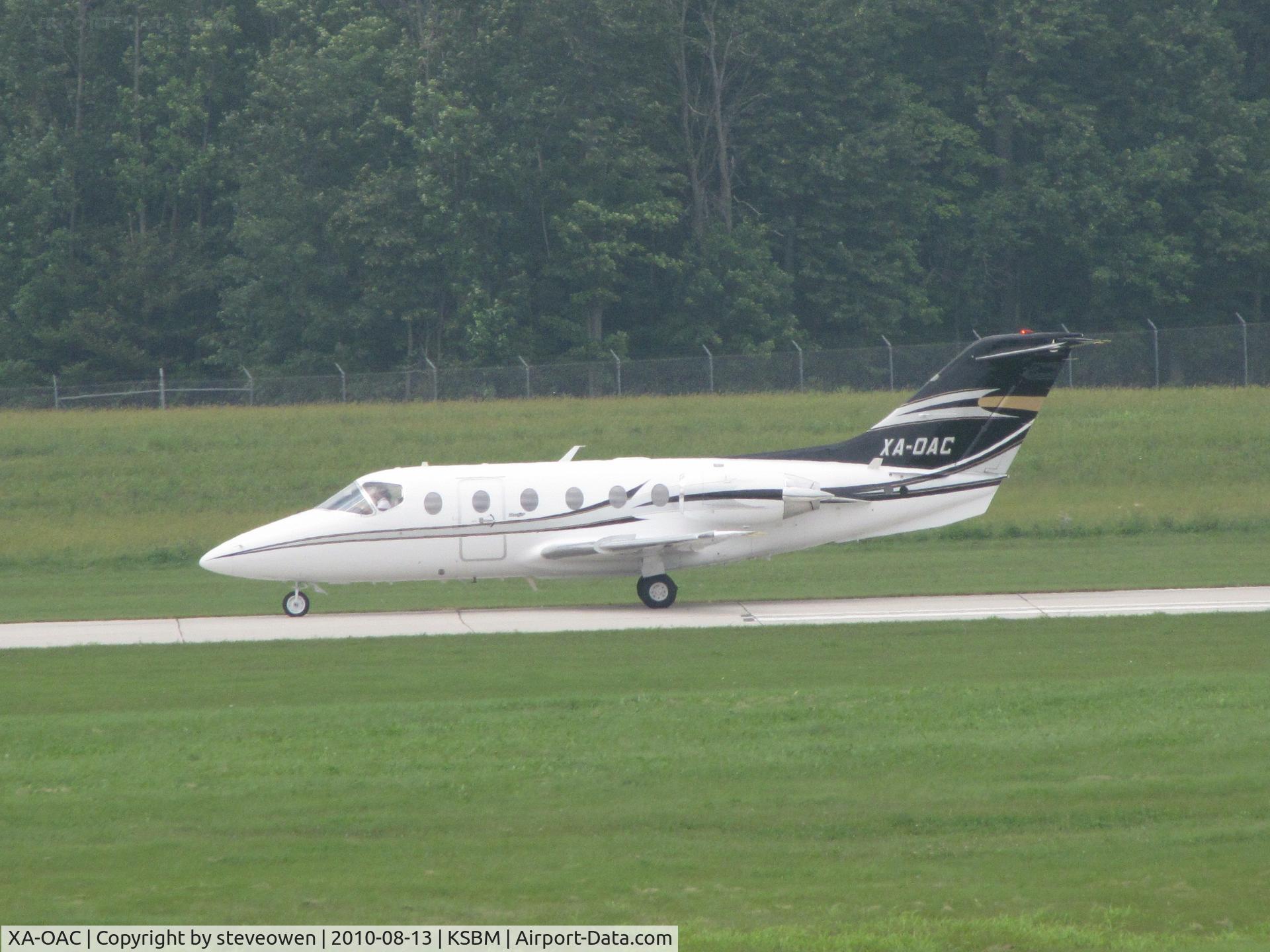 XA-OAC, 1988 Beech 400 Beechjet C/N RJ-36, Beech Jet400 at KSBM SN# RJ-36