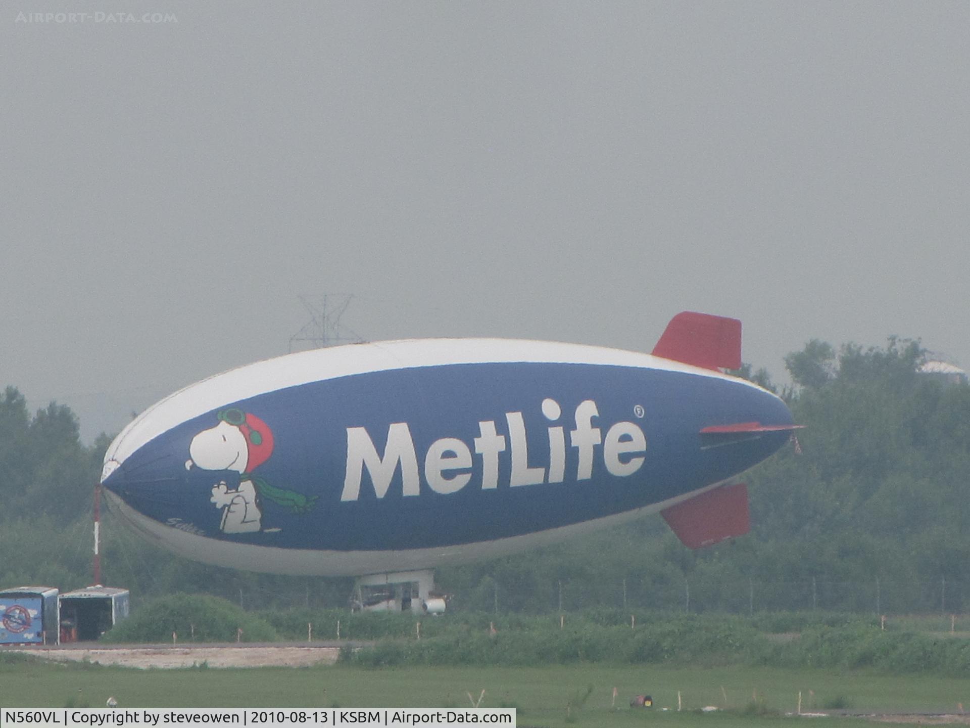 N560VL, 1991 American Blimp Corp A60R C/N 005, Metlife Blimp 