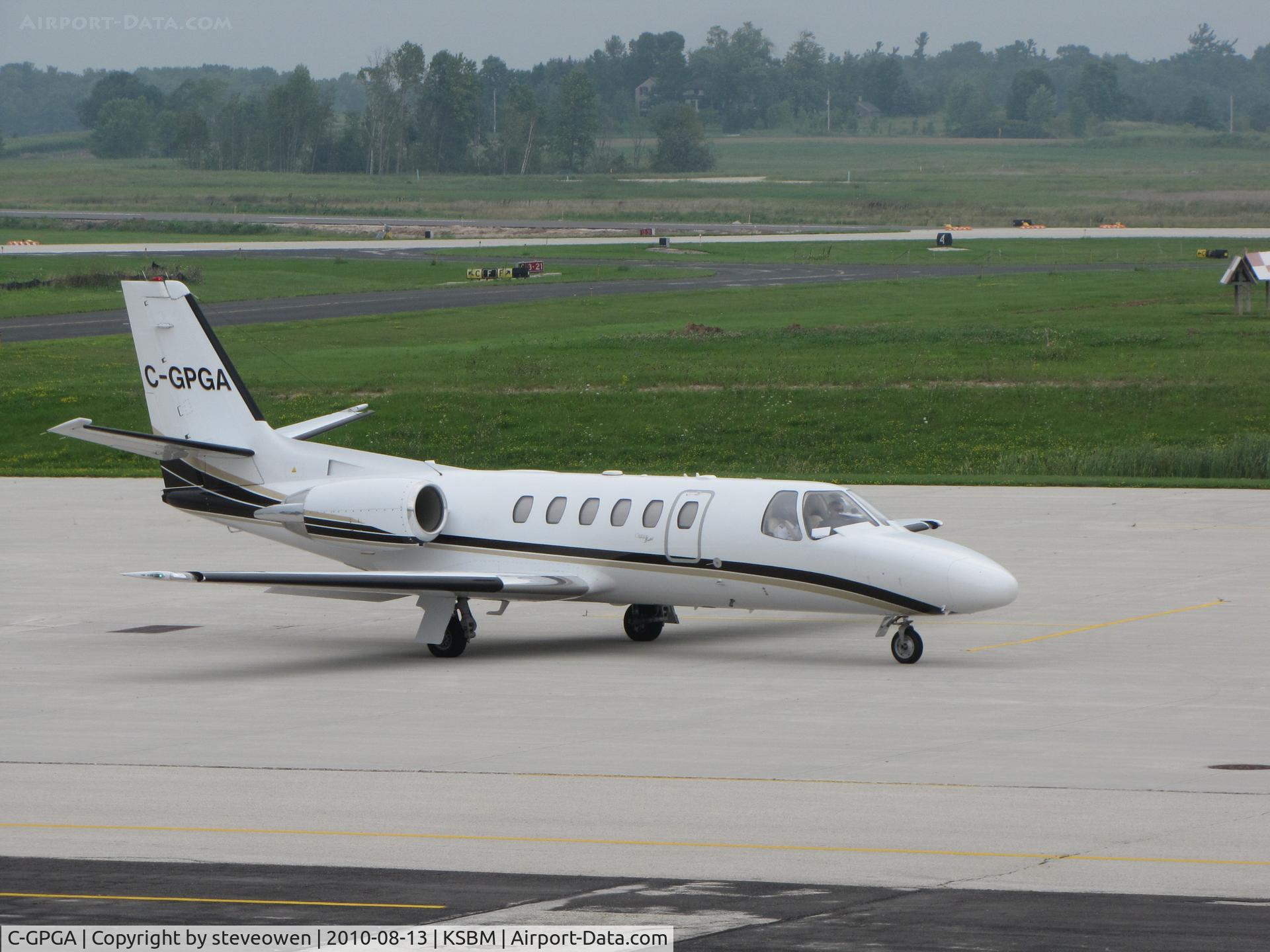 C-GPGA, 1997 Cessna 550 Citation Bravo C/N 550-0807, Seen @ KSBM during the PGA Tour
