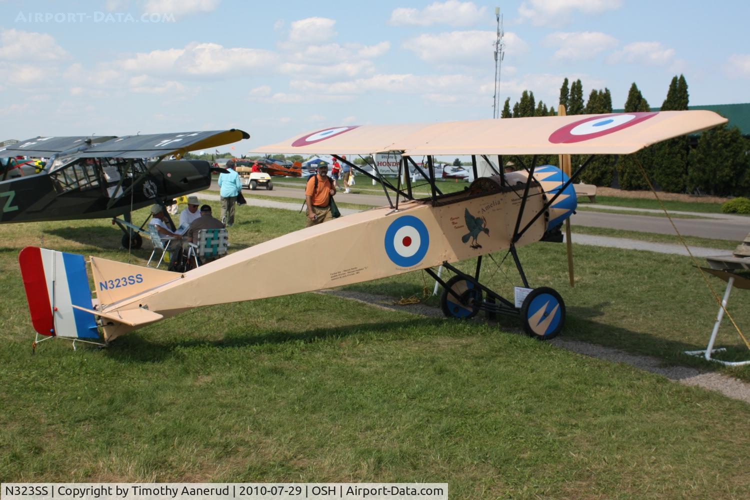 N323SS, 2007 Morane-Saulnier L Replica C/N 001, 2007 MORANE SAULNIER L, c/n: 001