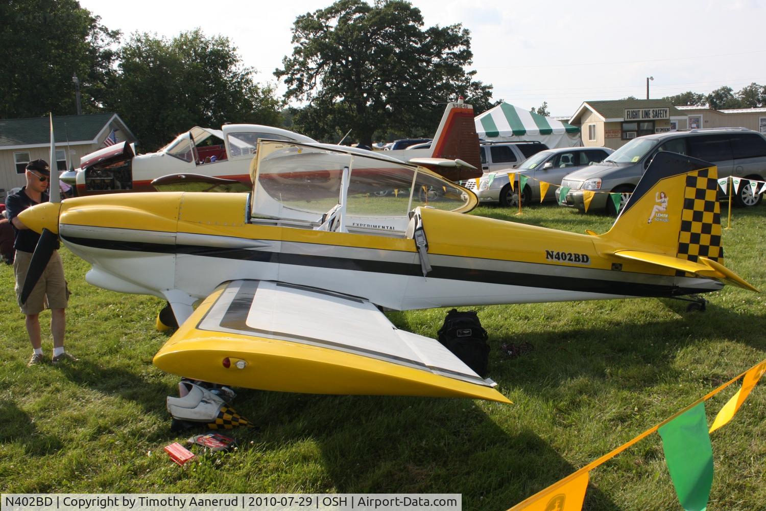 N402BD, 2003 Vans RV-4 C/N 4290, 2003 VANS RV4, c/n: 4290