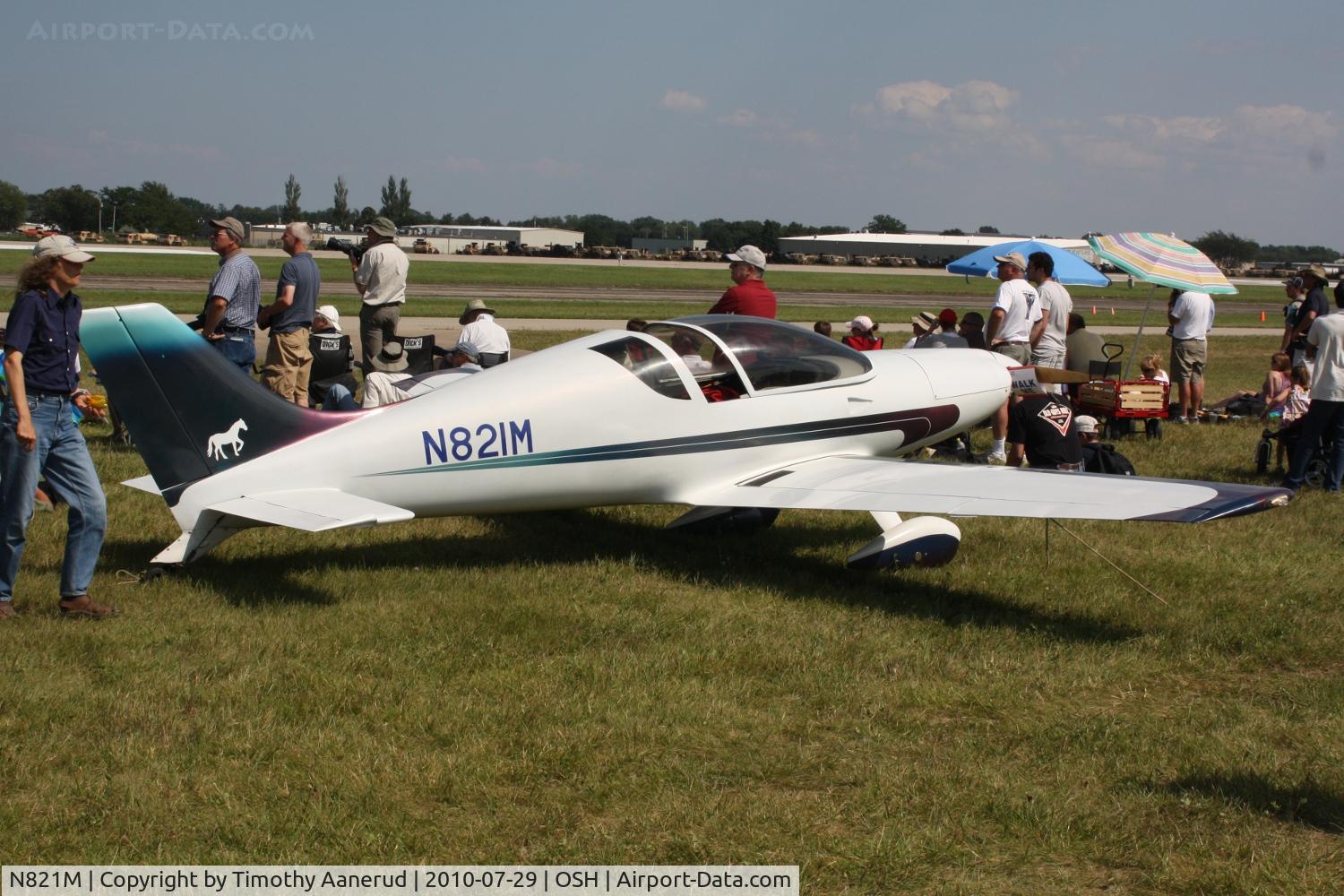 N821M, 1995 Aero Designs Pulsar XP C/N 298, 1995 PULSAR XP, c/n: 298