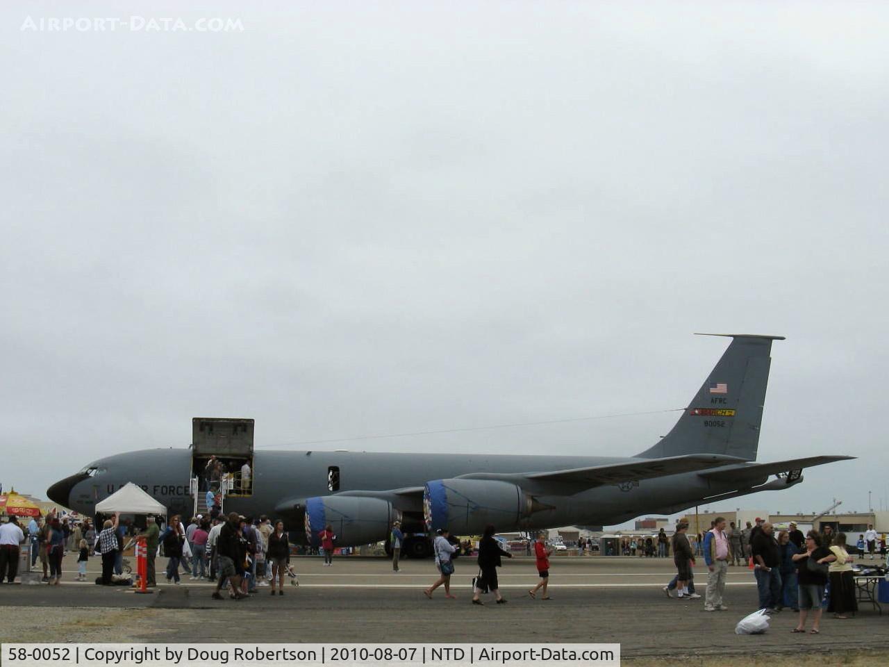 58-0052, 1958 Boeing KC-135R Stratotanker C/N 17797, Boeing KC-135R STRATOTANKER, four P&W J57-P-59-W Turbojets 13,761 lb st each