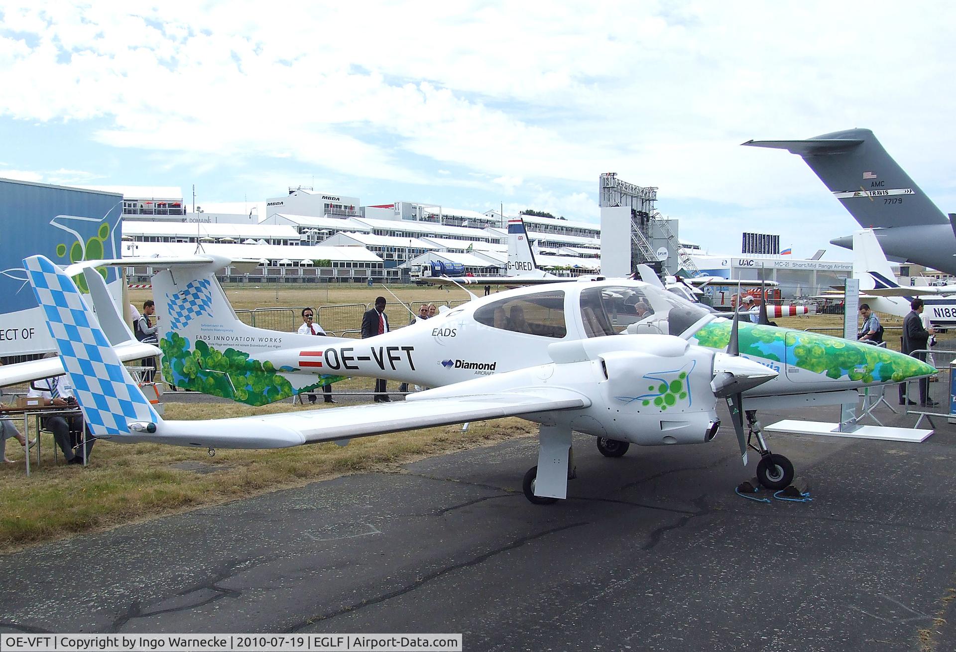OE-VFT, Diamond DA-42 NG Turbo Twin Star C/N 42.379, Diamond DA-42 Twin Star at Farnborough International 2010