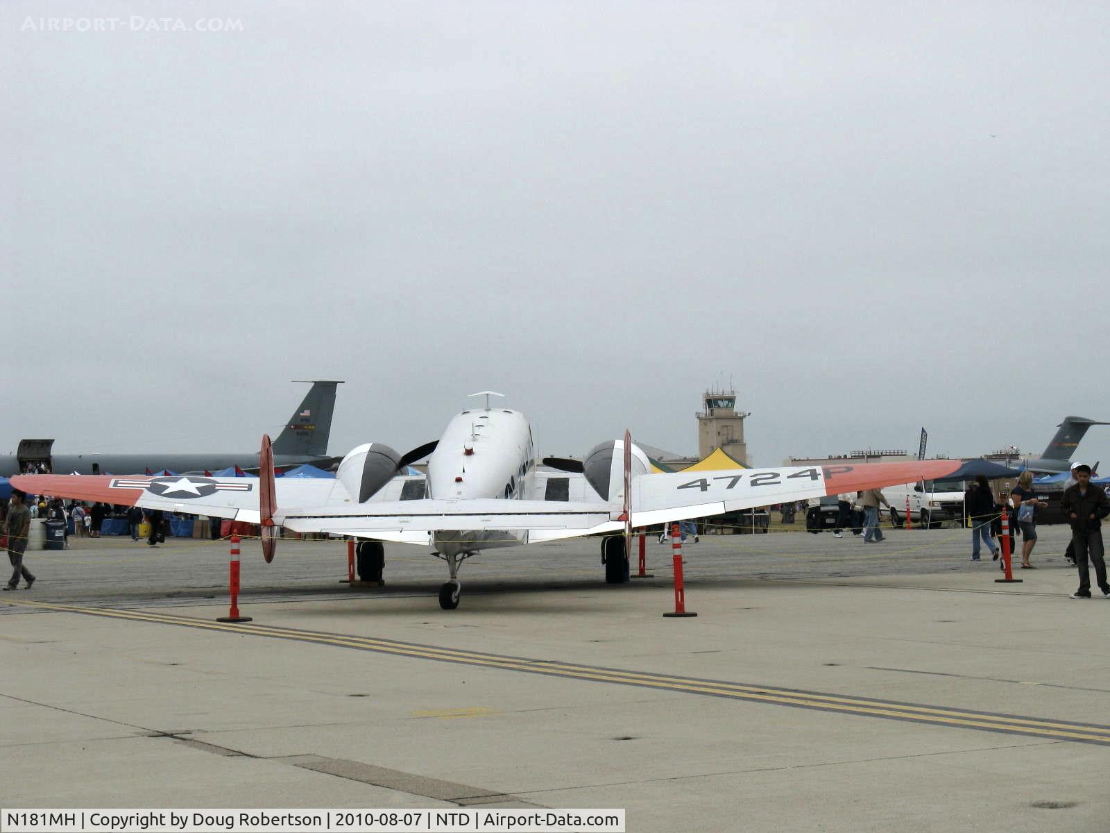 N181MH, 1951 Beech C-45H Expeditor C/N AF-29, 1951 Beech C45-H EXPEDITOR converted from USAF T-11 KANSAN trainer, two P&W R-985-AN-5 Wasp Jr. 450 Hp each
