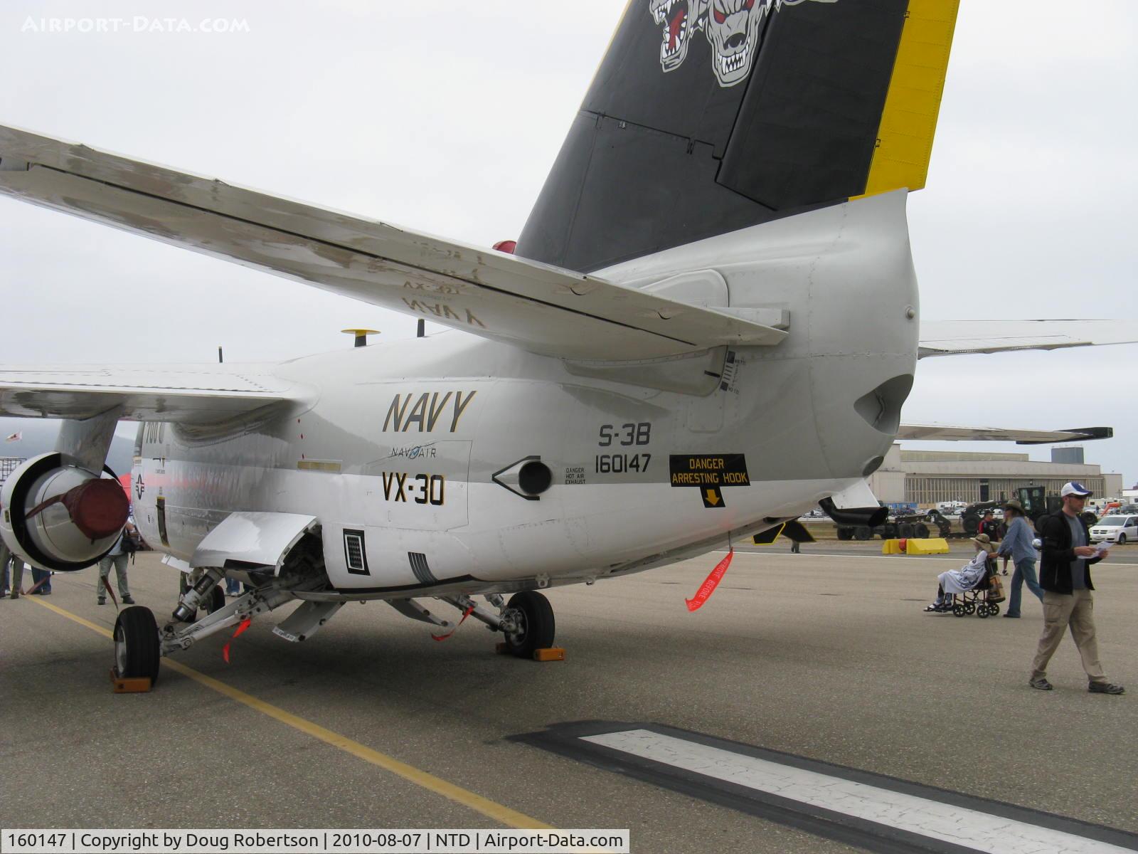 160147, Lockheed S-3B Viking C/N 394A-1129, Lockheed S-3B VIKING of VX-30 VIKINGS, two General Electric TF-34-GE-400B Turbofans 9,275 lb st each