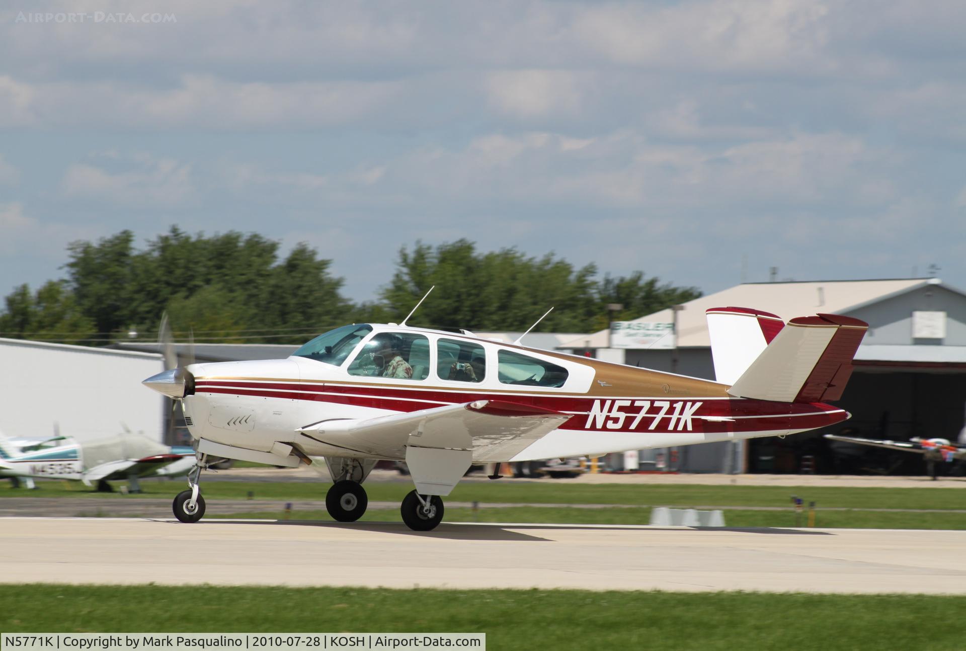N5771K, 1964 Beech S35 Bonanza C/N D-7557, Beech S35