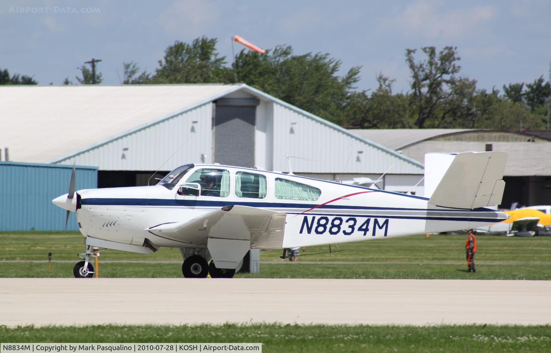 N8834M, 1964 Beech S35 Bonanza C/N D-7352, Beech S35