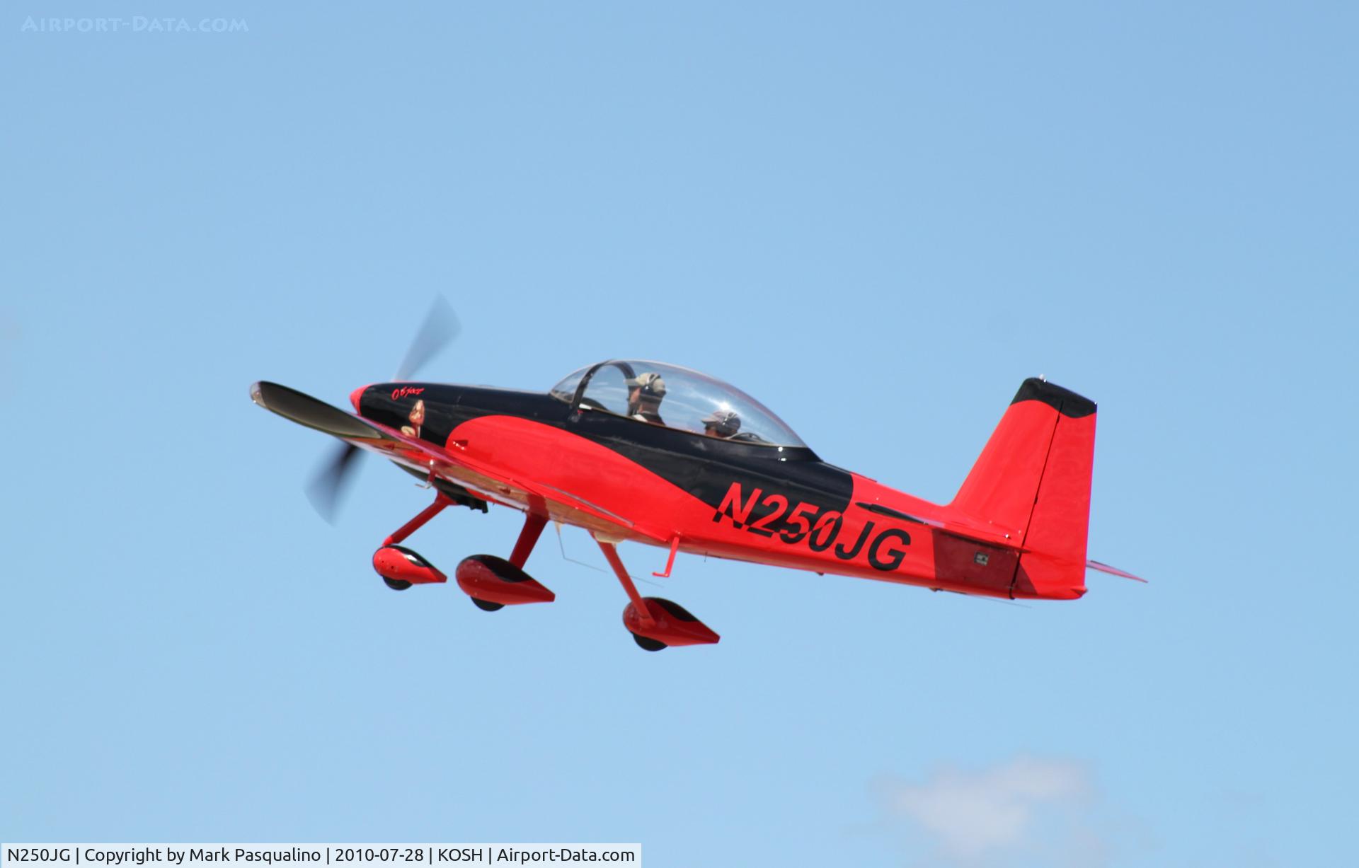 N250JG, 2005 Vans RV-8A C/N 81185, RV-8A