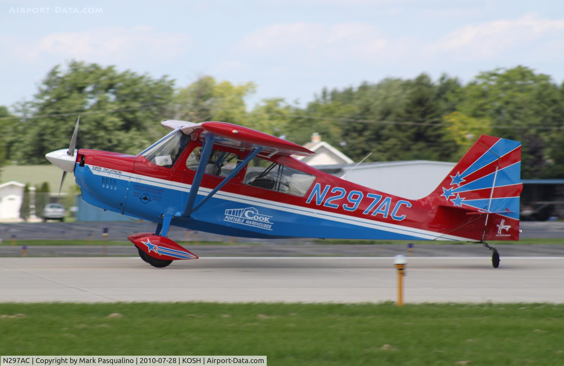 N297AC, 1996 American Champion 8KCAB Super Decathlon C/N 771-96, American Champion 8KCAB