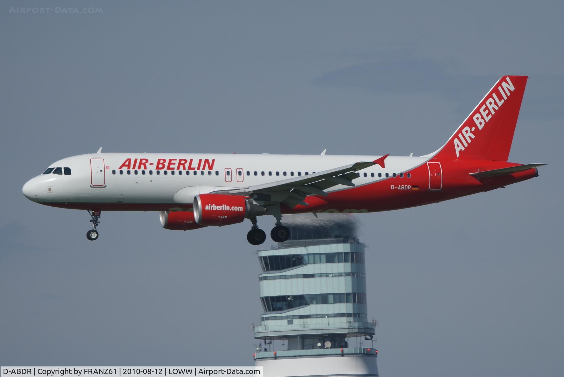 D-ABDR, 2007 Airbus A320-214 C/N 3242, Air Berlin