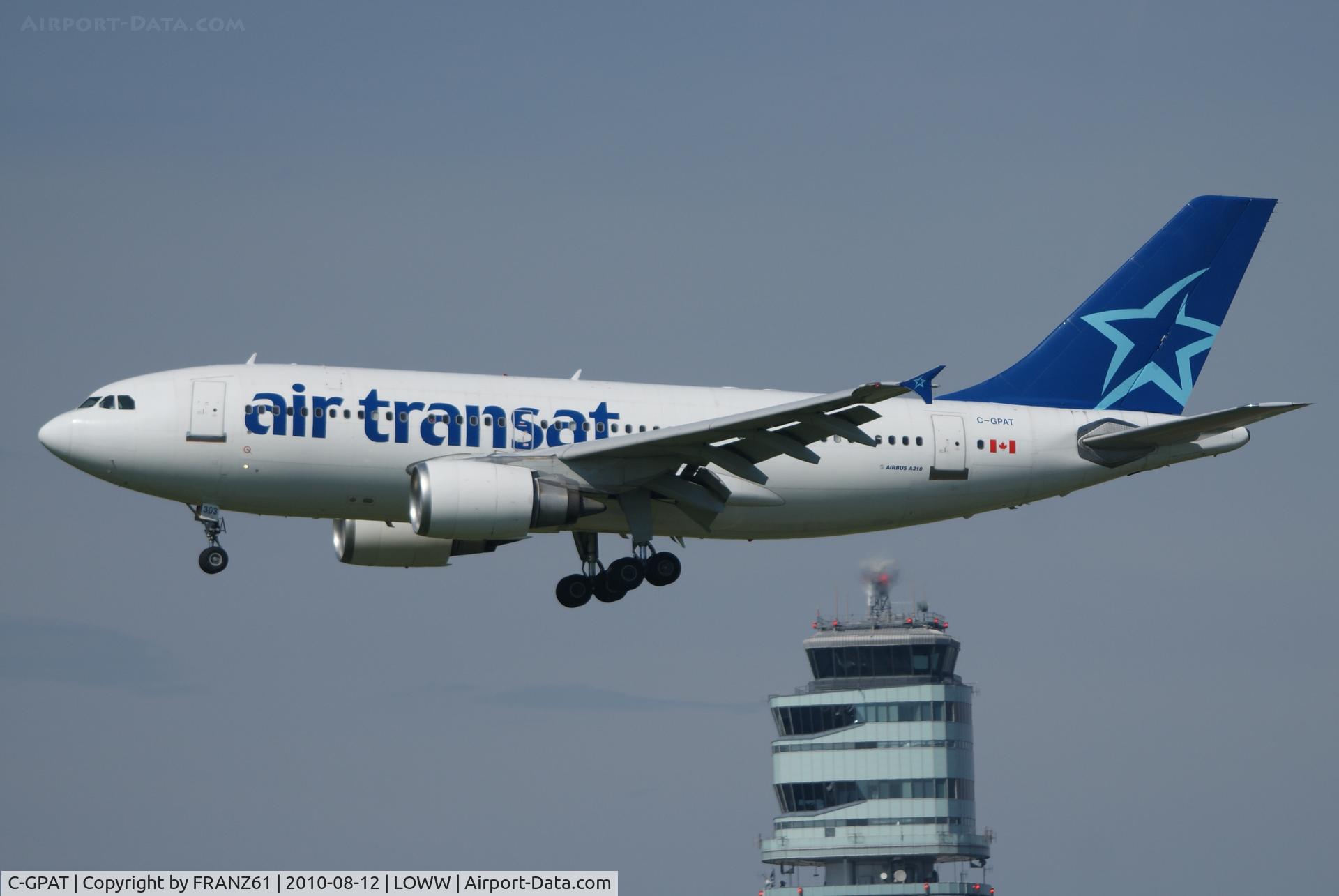 C-GPAT, 1992 Airbus A310-308 C/N 597, Air Transat