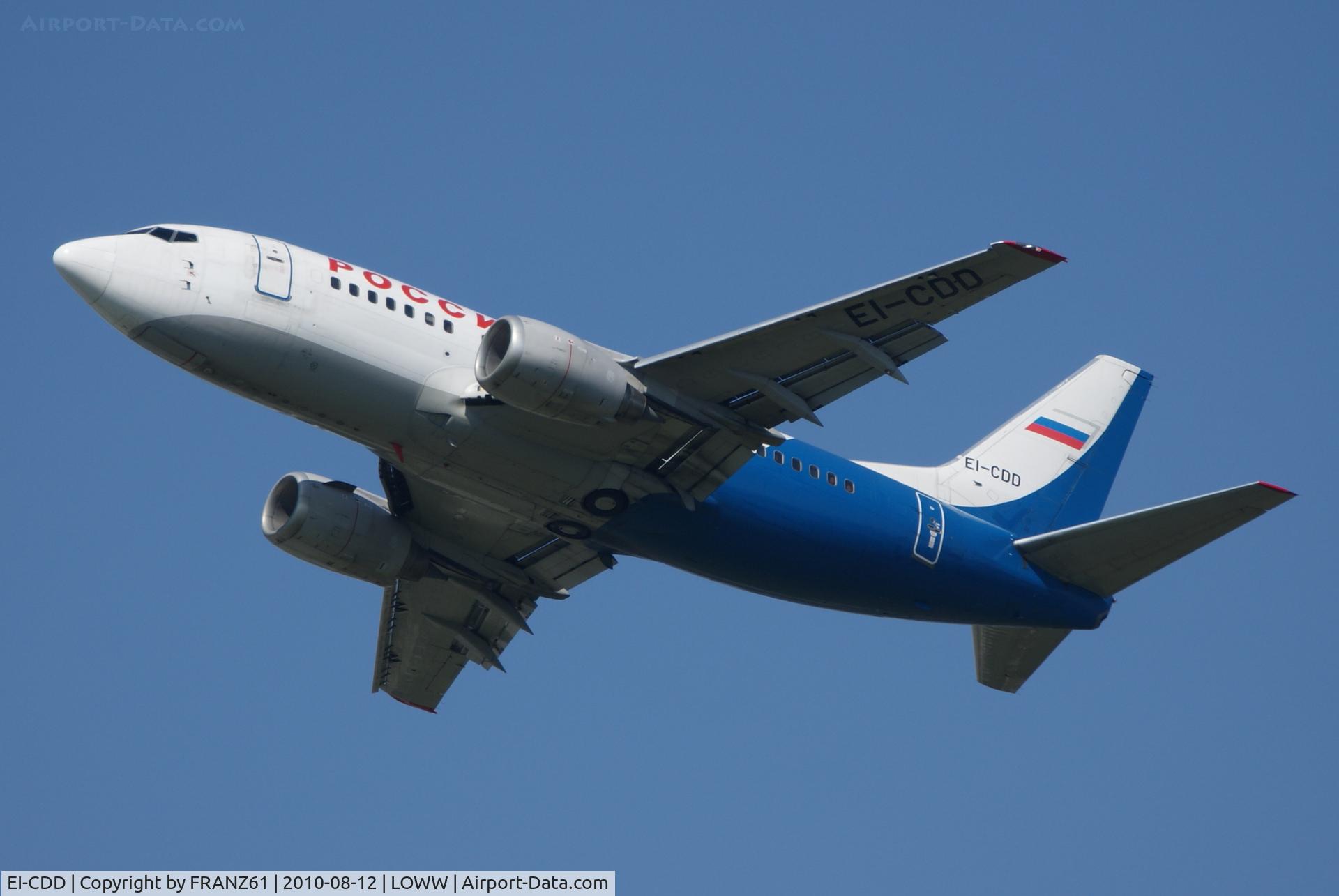 EI-CDD, 1991 Boeing 737-548 C/N 24989/1989, Rossiya Russian