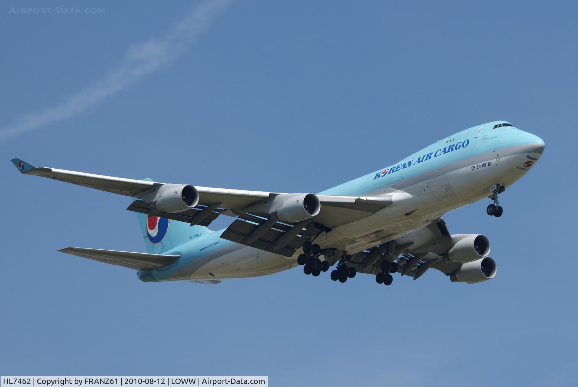 HL7462, 1997 Boeing 747-4B5F/SCD C/N 26406, Korean Air Cargo
