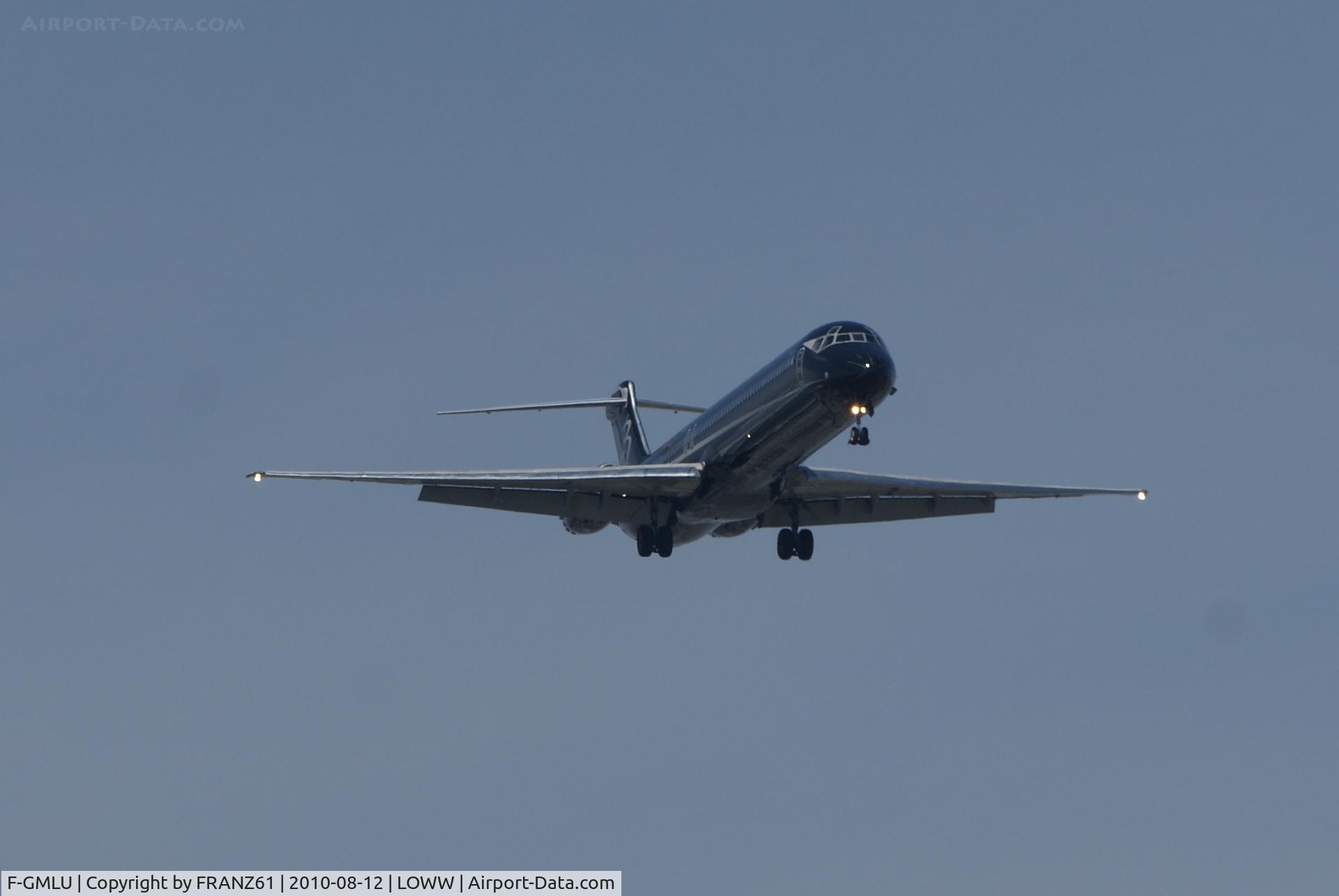 F-GMLU, 1986 McDonnell Douglas MD-83 (DC-9-83) C/N 49398, BlueLine