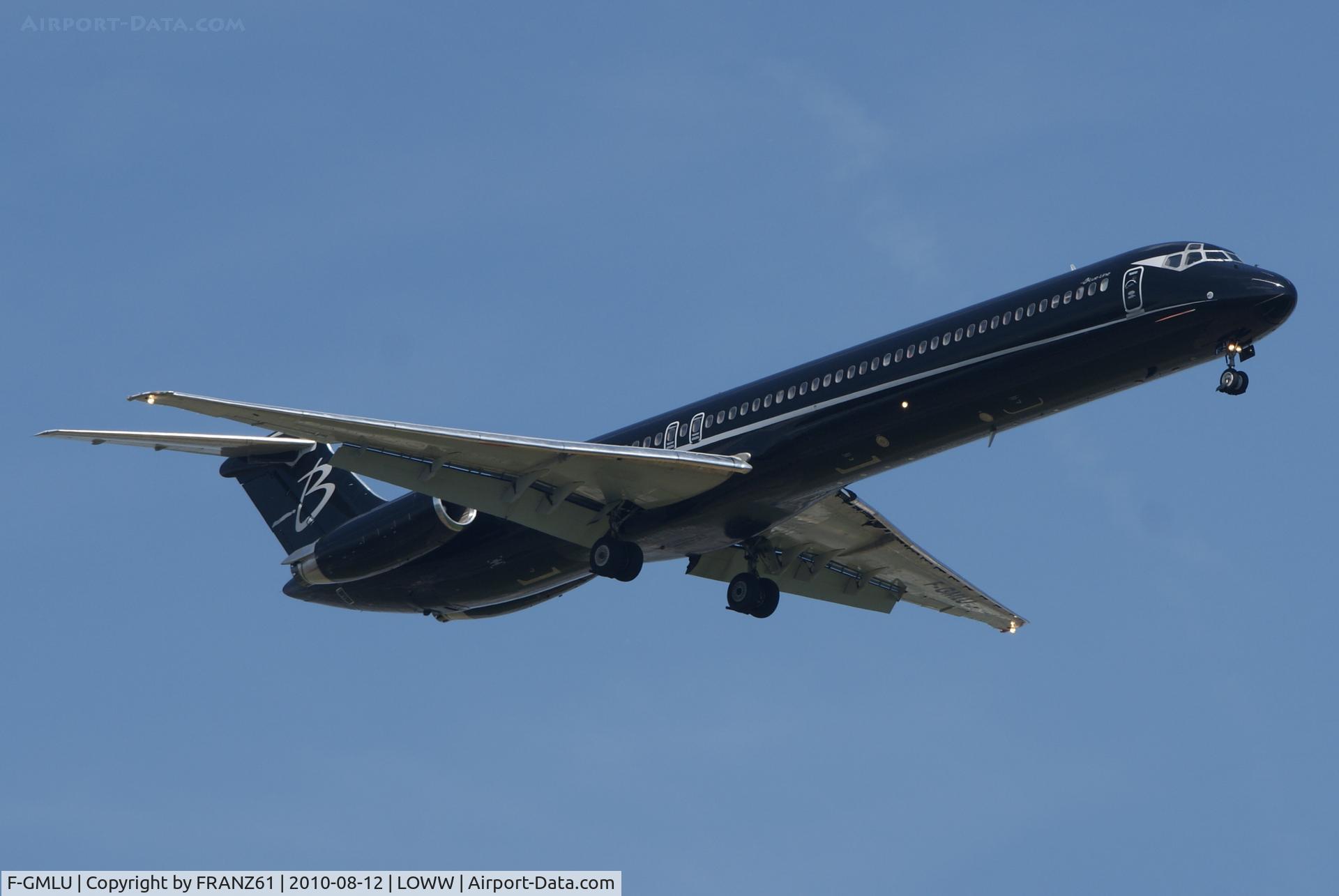 F-GMLU, 1986 McDonnell Douglas MD-83 (DC-9-83) C/N 49398, BlueLine