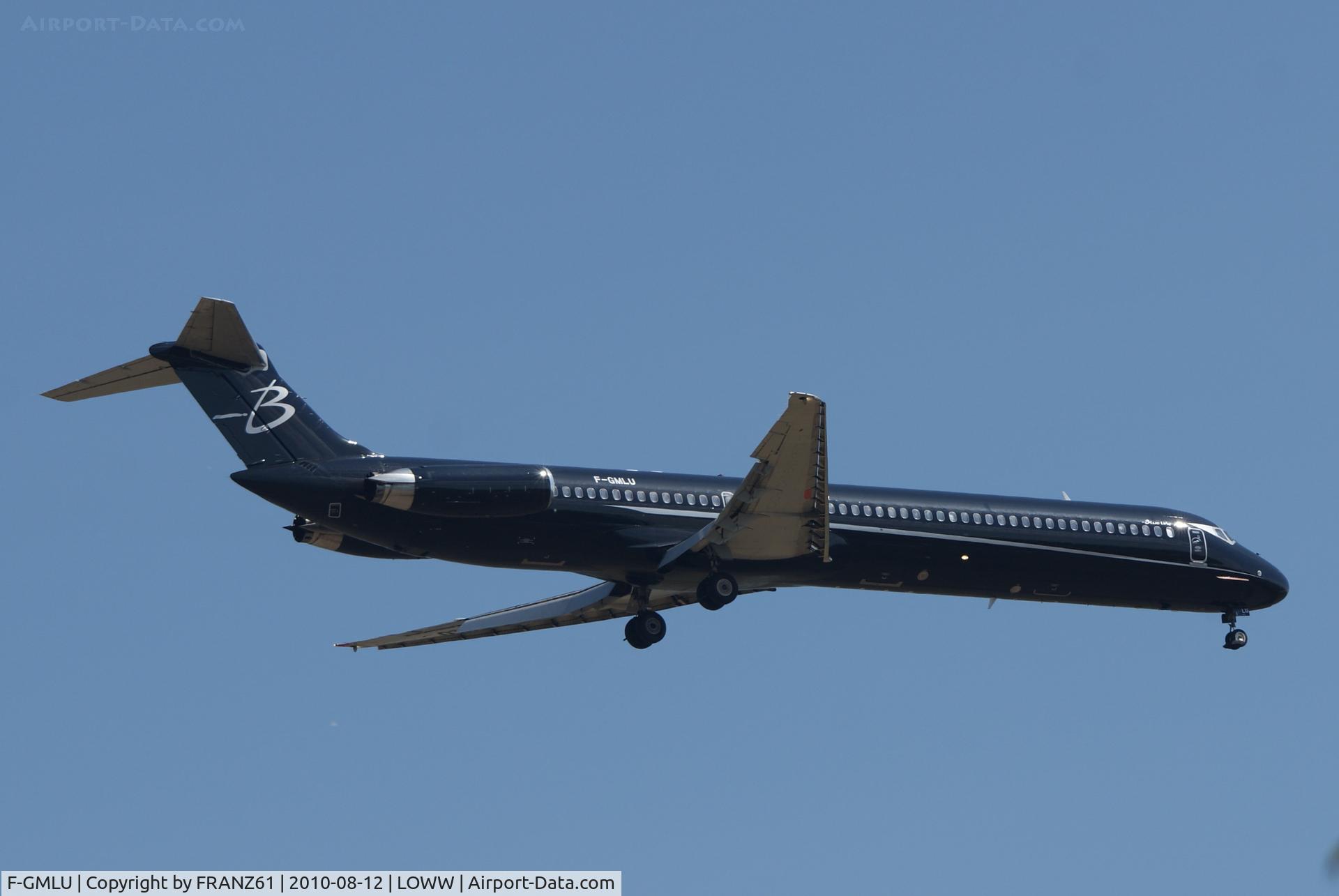 F-GMLU, 1986 McDonnell Douglas MD-83 (DC-9-83) C/N 49398, BlueLine